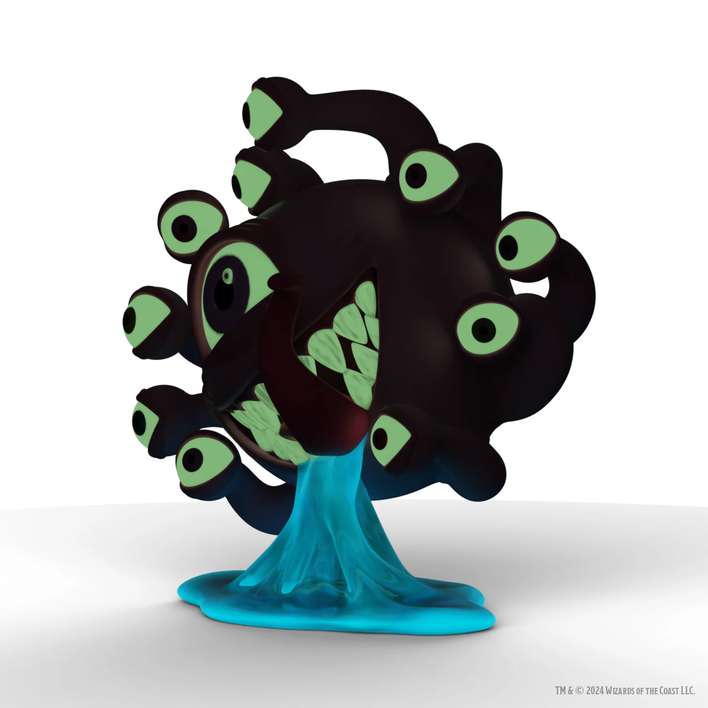 Dungeons & Dragons: Beholder 7" Resin Figure - Glow-In-The-Dark Edition by Kidrobot - Image 8