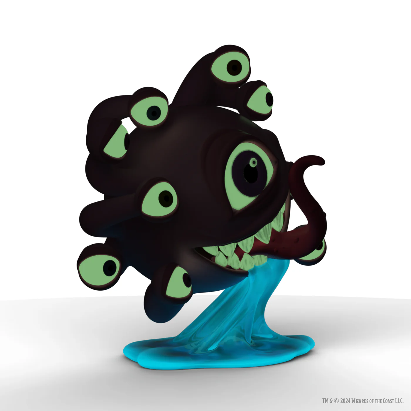Dungeons & Dragons: Beholder 7" Resin Figure - Glow-In-The-Dark Edition by Kidrobot - Image 9
