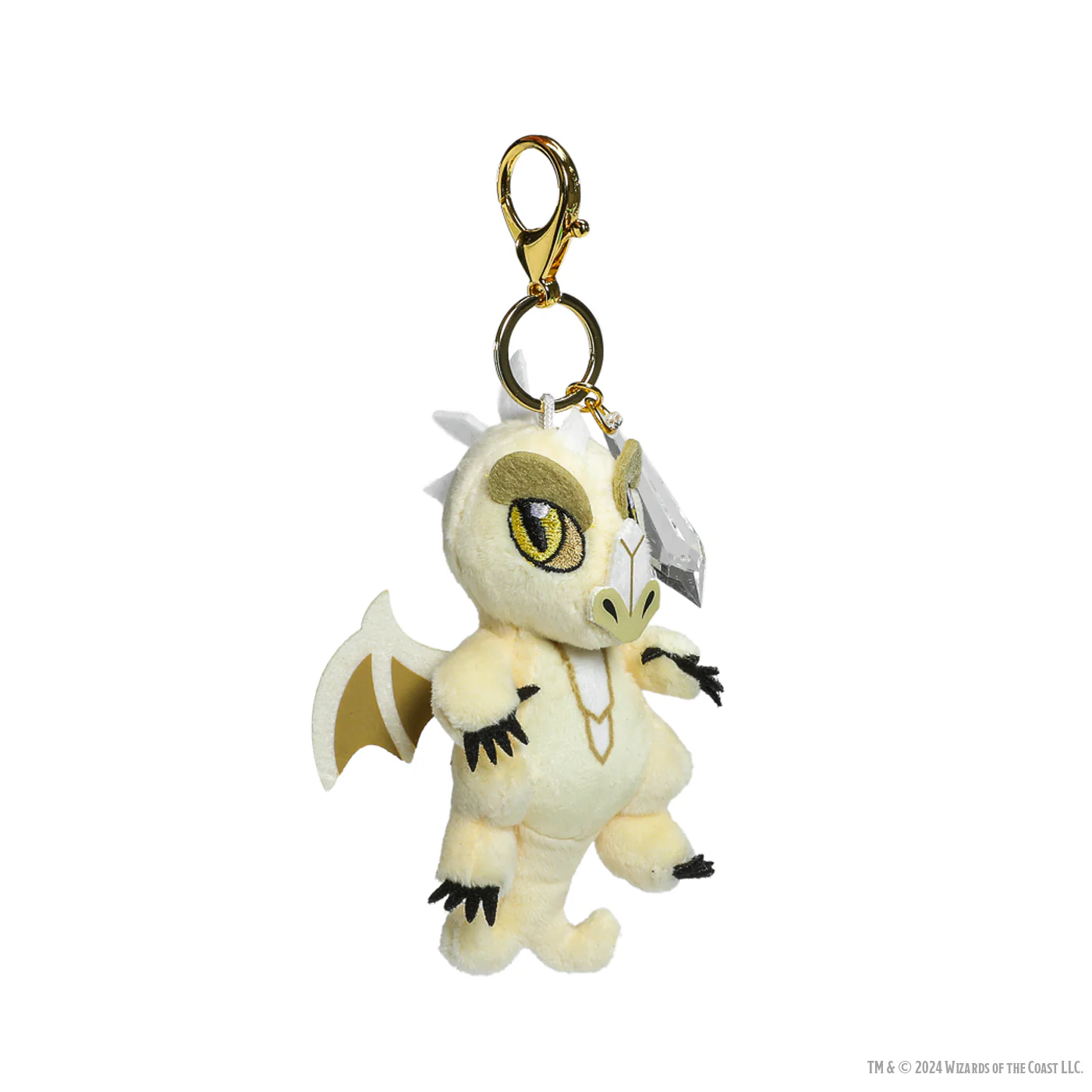 Dungeons & Dragons: 50th Anniversary Crystal Wyrmling Plush Charm by Kidrobot - Image 3