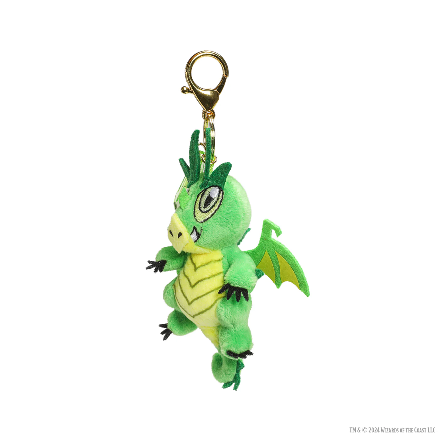 Dungeons & Dragons: 50th Anniversary Emerald Wyrmling Plush Charm by Kidrobot - Image 4