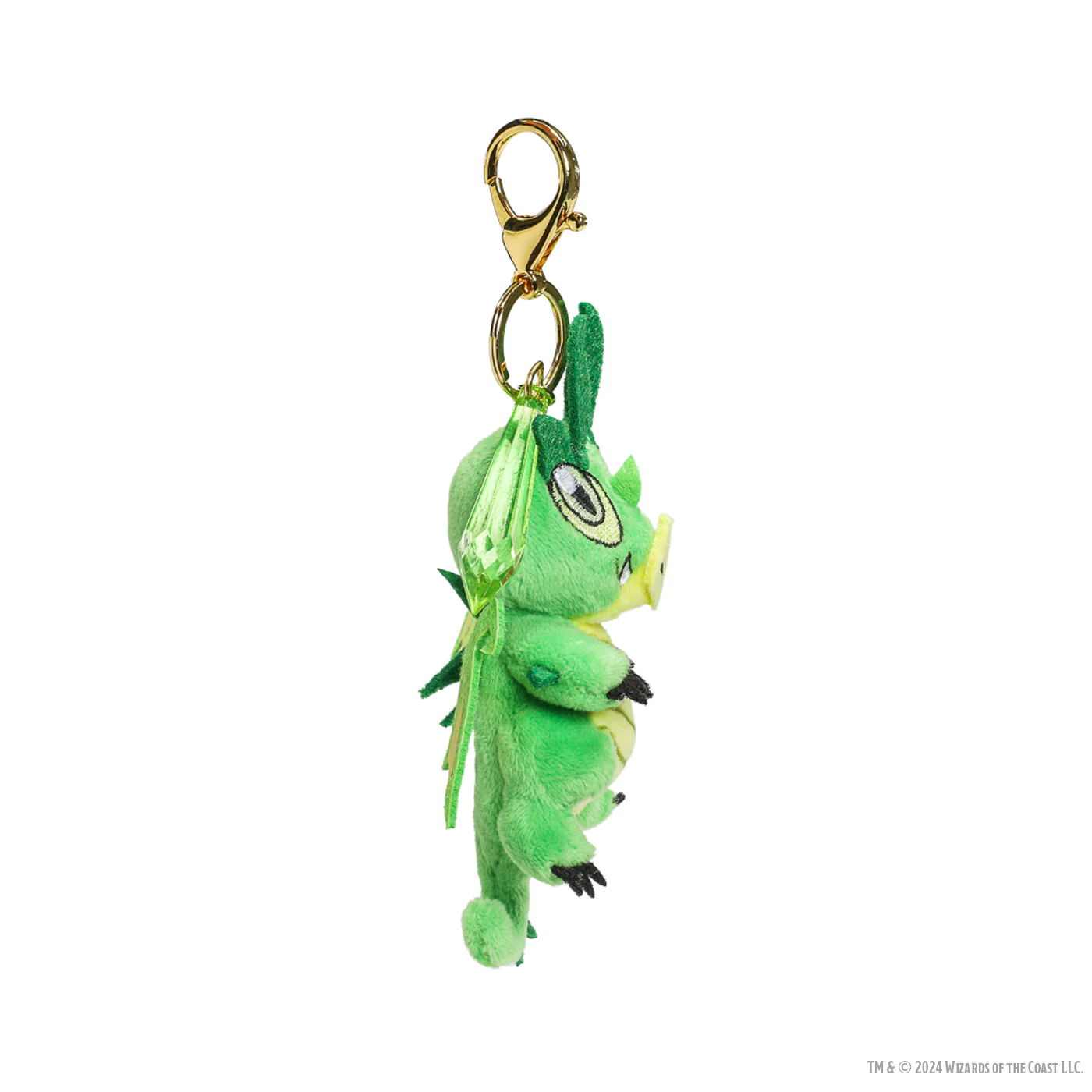 Dungeons & Dragons: 50th Anniversary Emerald Wyrmling Plush Charm by Kidrobot - Image 5