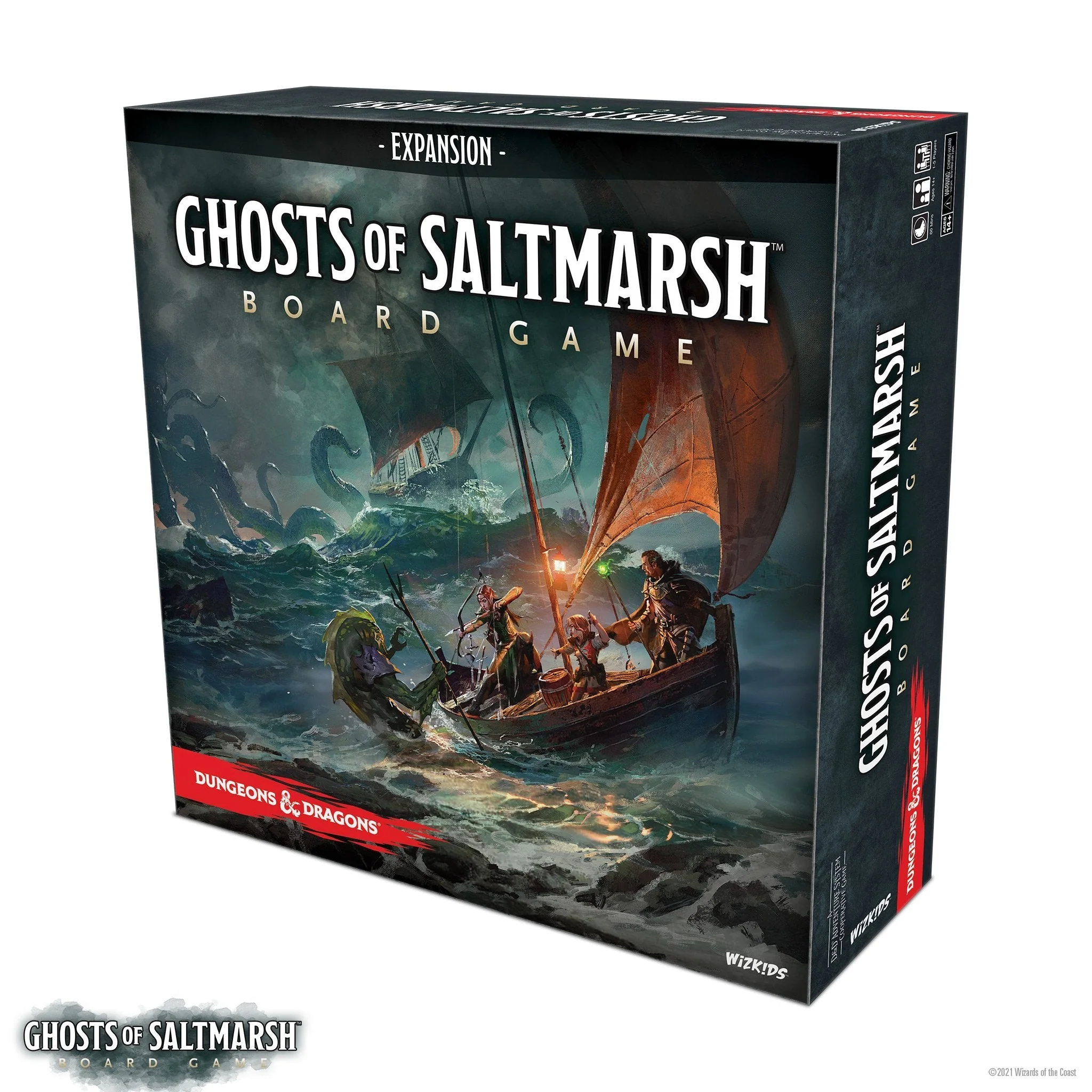 Dungeons & Dragons: Ghosts of Saltmarsh Adventure System Board Game - Standard Edition - Image 2