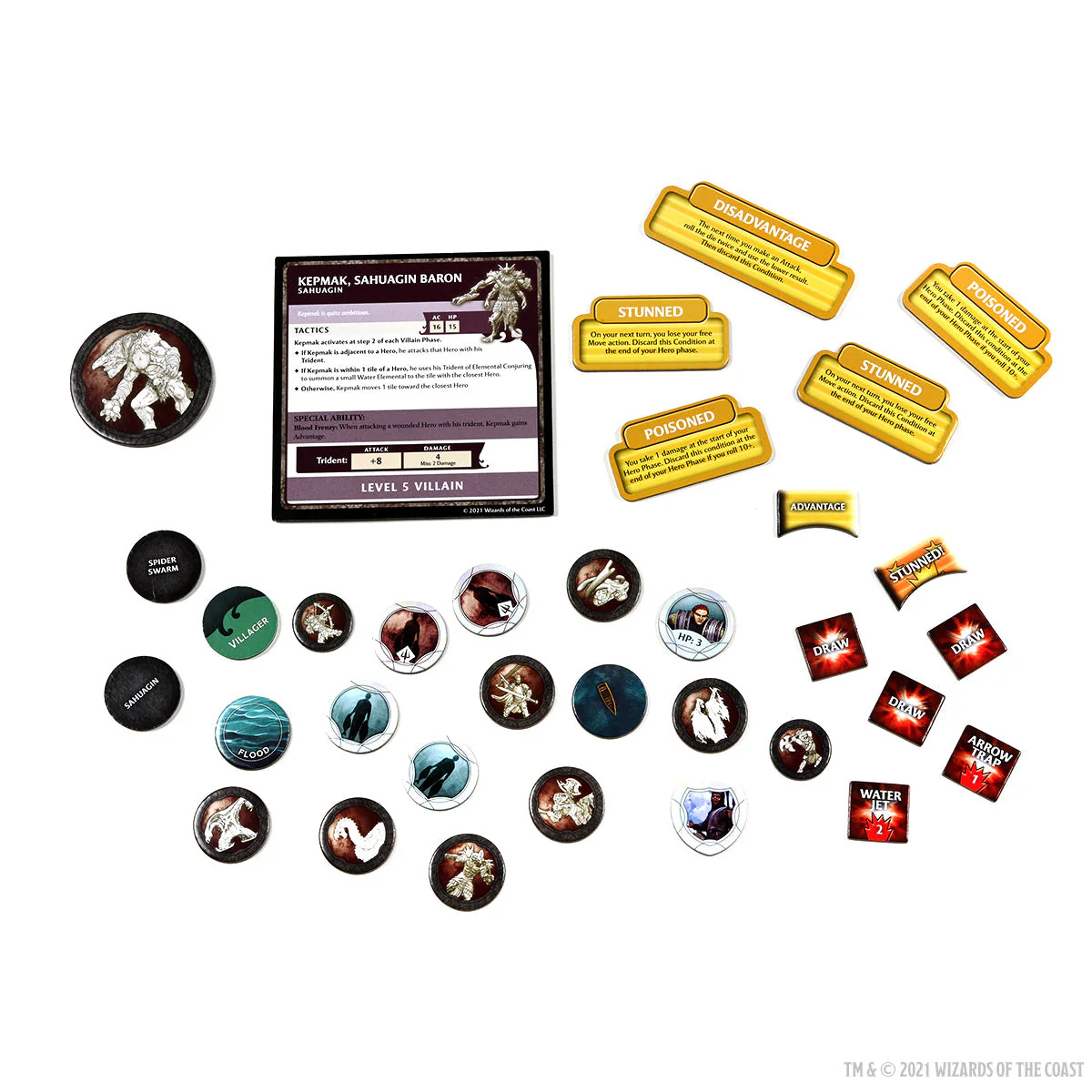 Dungeons & Dragons: Ghosts of Saltmarsh Adventure System Board Game - Standard Edition - Image 7