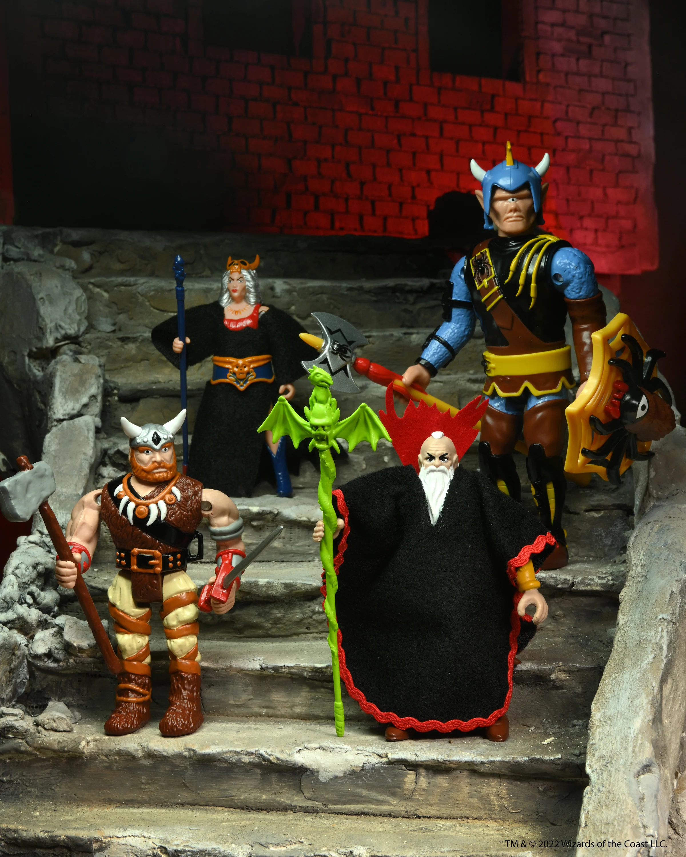 Dungeons & Dragons - Lost Wave 4" Scale Action Figures 4 Pack (2022 NECA Con Exclusive) - Image 6