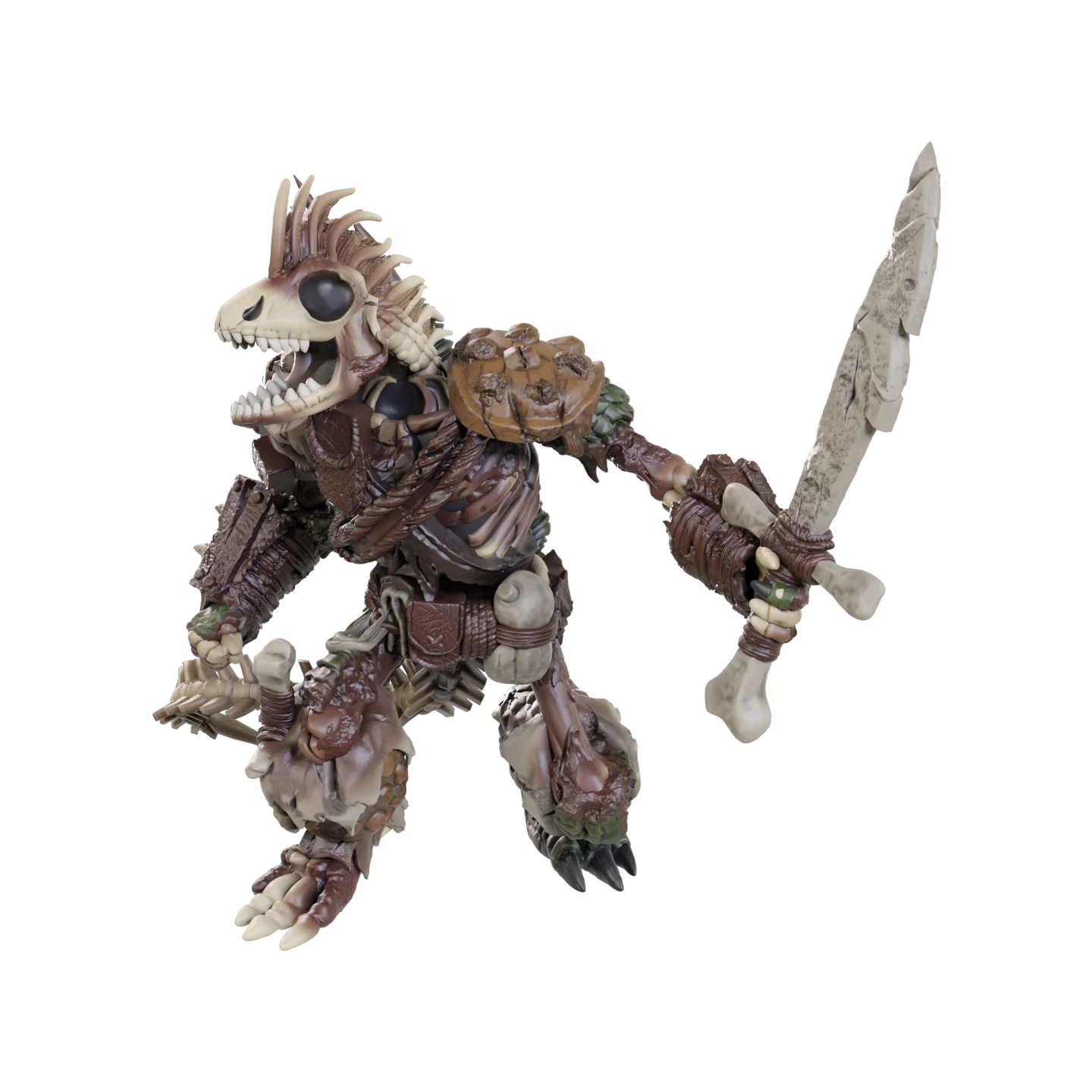 Dungeons & Dragons Nolzur's Marvelous Miniatures: Lizardfolk Skeleton - Image 3