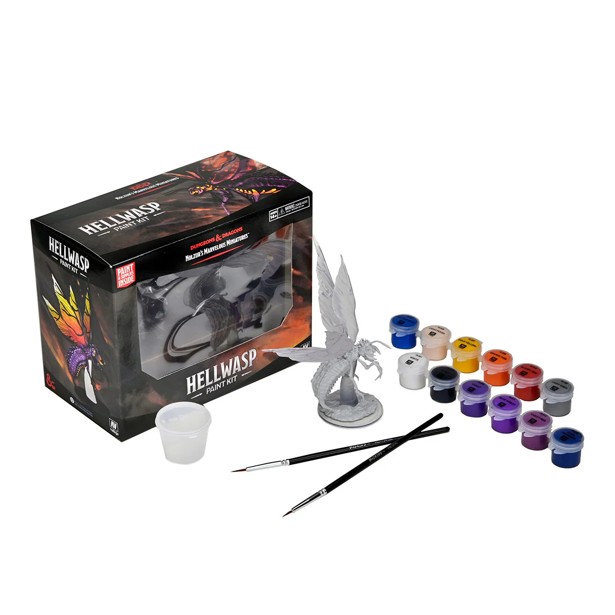 (DING & DENT) Dungeons & Dragons Nolzur's Marvelous Miniatures: Paint Kit - Hellwasp - Image 2