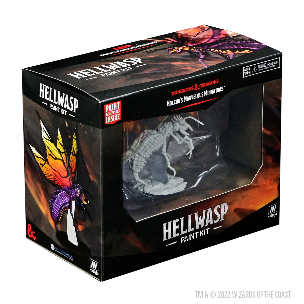 (DING & DENT) Dungeons & Dragons Nolzur's Marvelous Miniatures: Paint Kit - Hellwasp - Image 3
