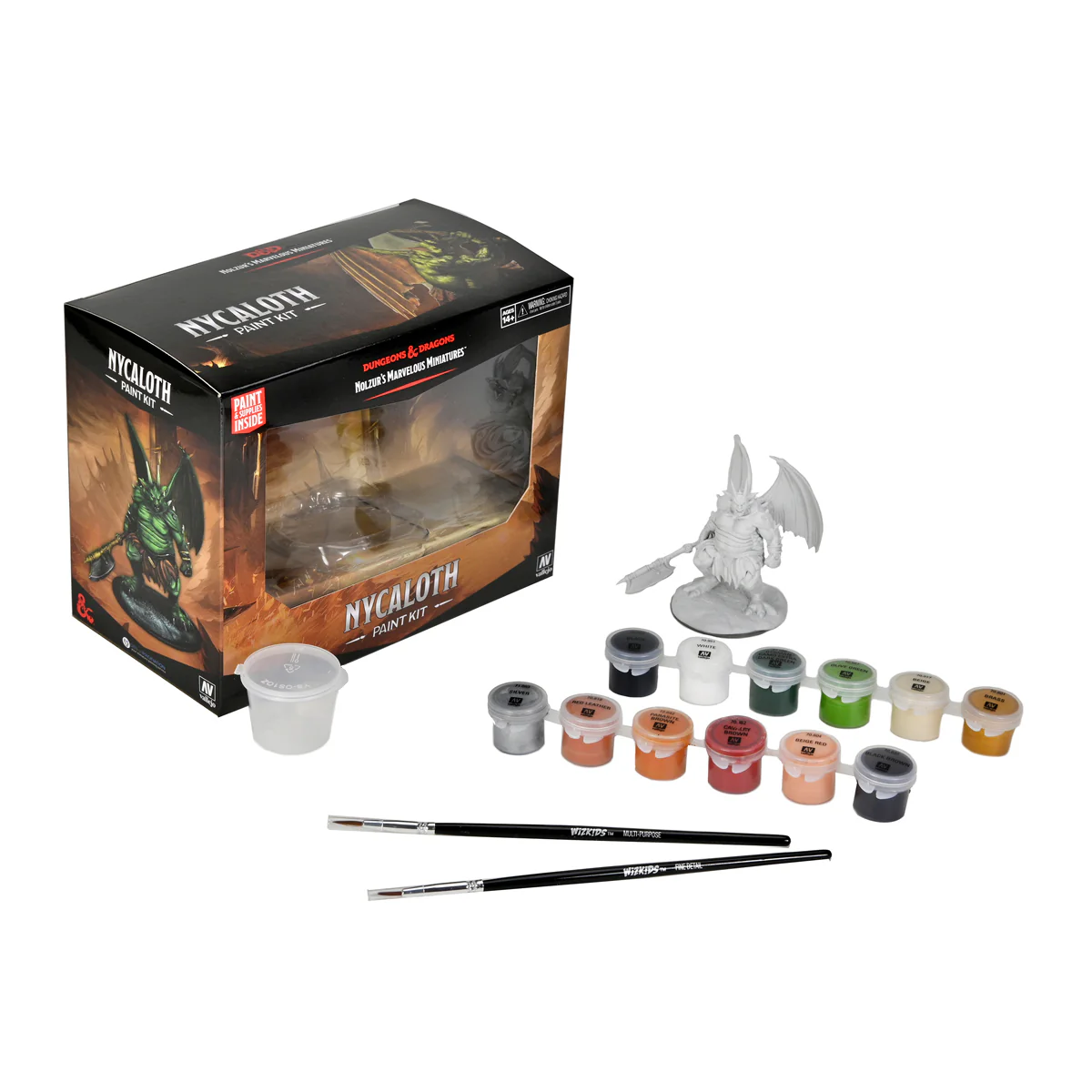 (DING & DENT) Dungeons & Dragons Nolzur's Marvelous Miniatures: Paint Kit - Nycaloth - Image 2