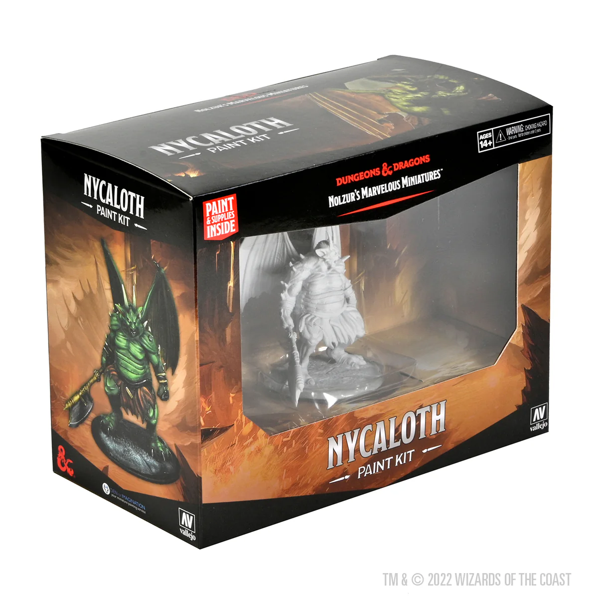 (DING & DENT) Dungeons & Dragons Nolzur's Marvelous Miniatures: Paint Kit - Nycaloth - Image 3