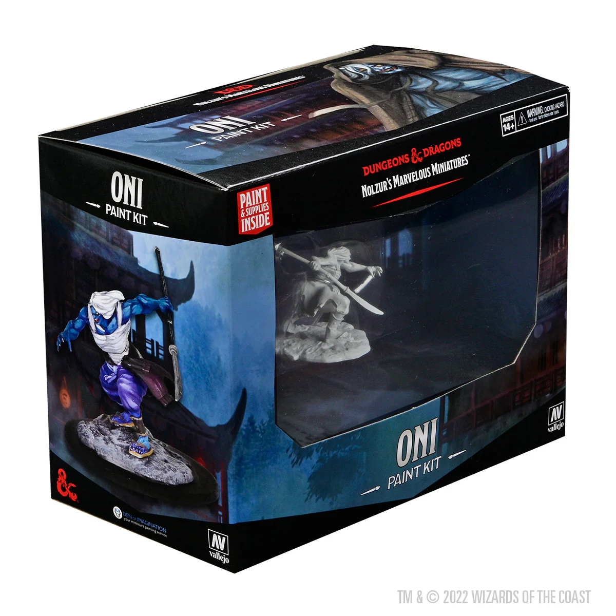 (DING & DENT) Dungeons & Dragons Nolzur's Marvelous Miniatures: Paint Kit - Oni - Image 3
