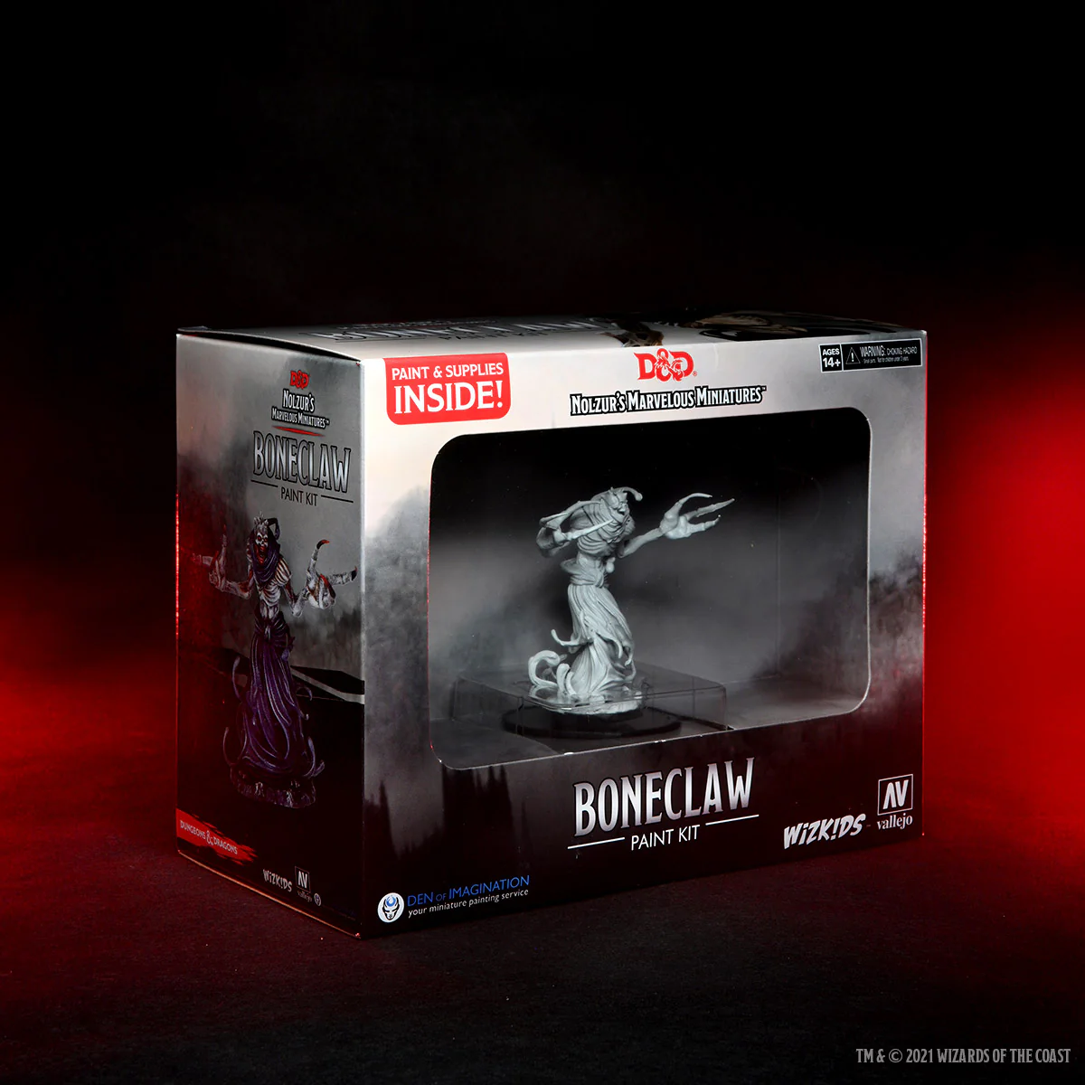 (DING & DENT) Dungeons & Dragons Nolzur's Marvelous Miniatures: Paint Night Kit #6 - Boneclaw - Image 10