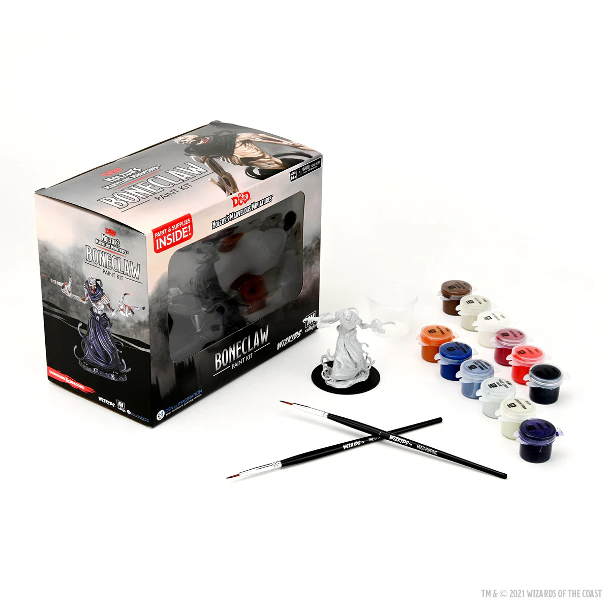 (DING & DENT) Dungeons & Dragons Nolzur's Marvelous Miniatures: Paint Night Kit #6 - Boneclaw - Image 2