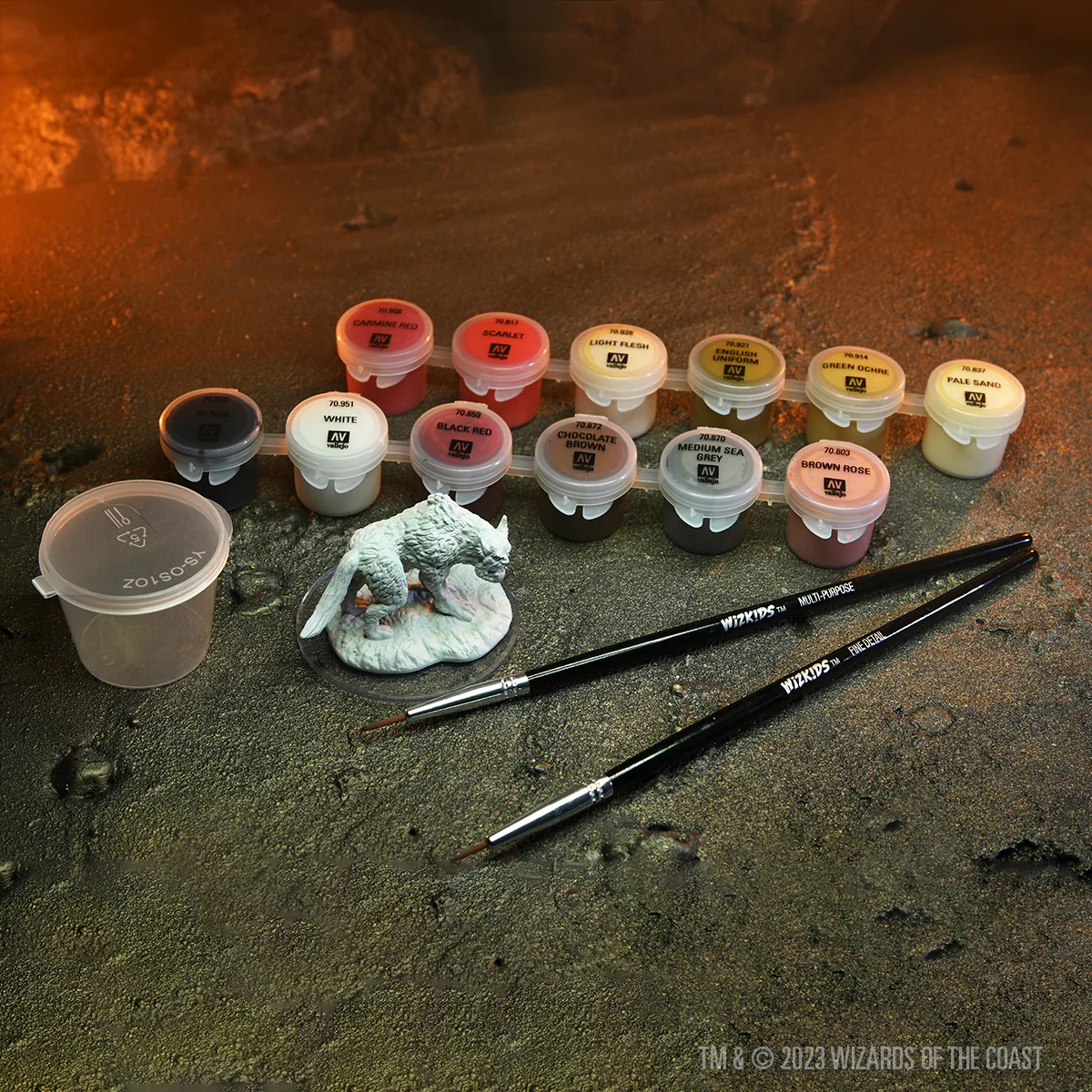 (DING & DENT) Dungeons & Dragons Nolzur's Marvelous Miniatures: Paint Kit- Yeth Hound - Image 13