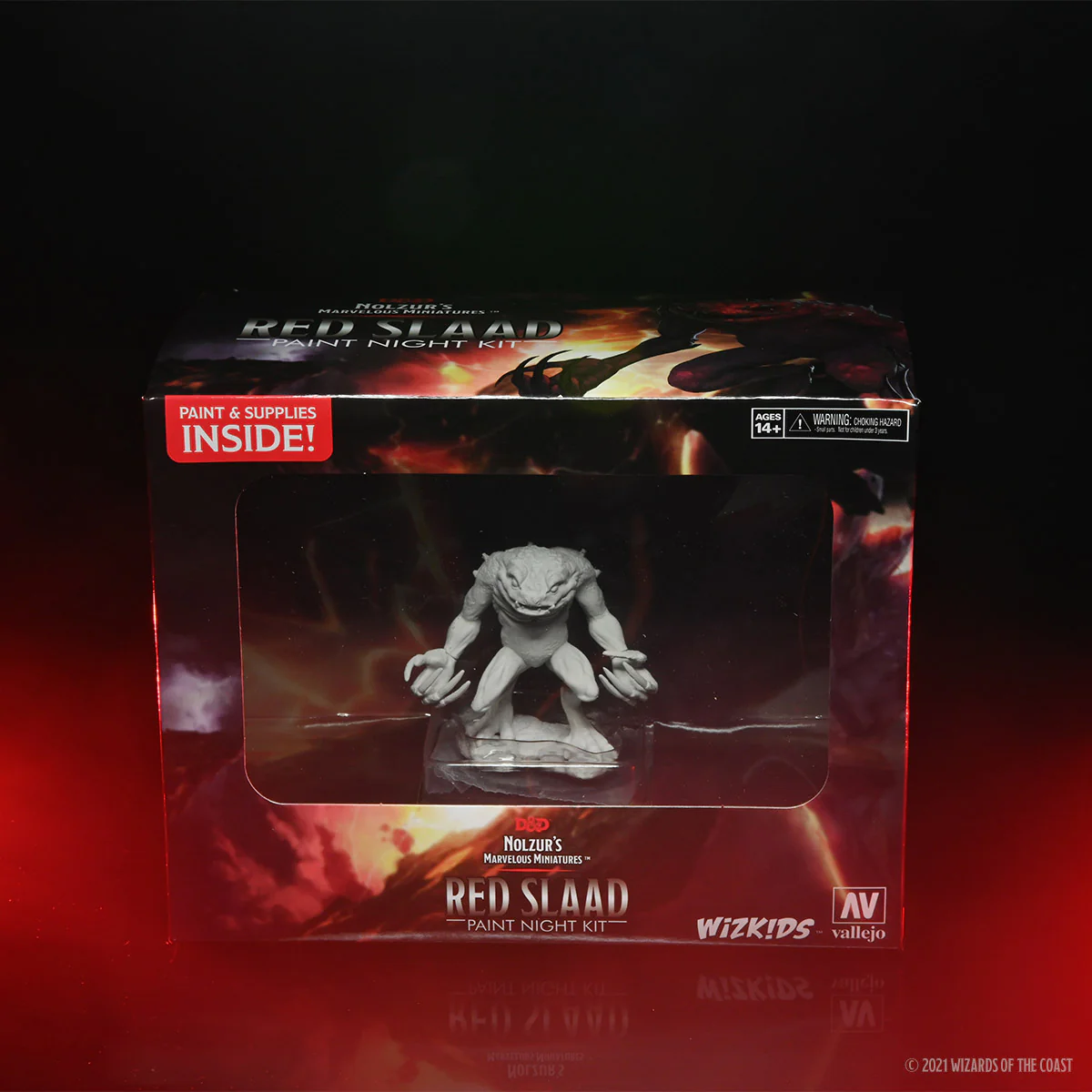 (DING & DENT) Dungeons & Dragons Nolzur's Marvelous Miniatures: Paint Night Kit #3 - Red Slaad - Image 10