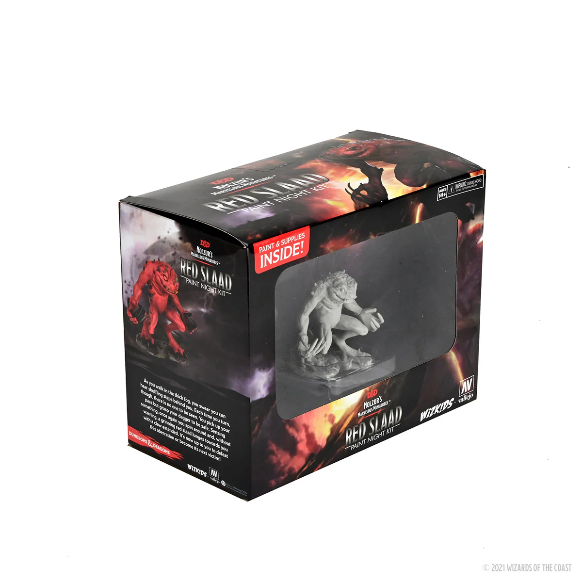 (DING & DENT) Dungeons & Dragons Nolzur's Marvelous Miniatures: Paint Night Kit #3 - Red Slaad - Image 3