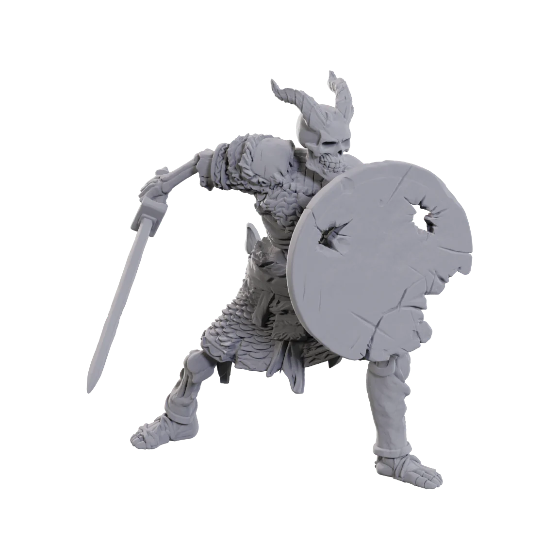 Dungeons & Dragons Nolzur's Marvelous Miniatures: Tiefling Skeleton - Image 2
