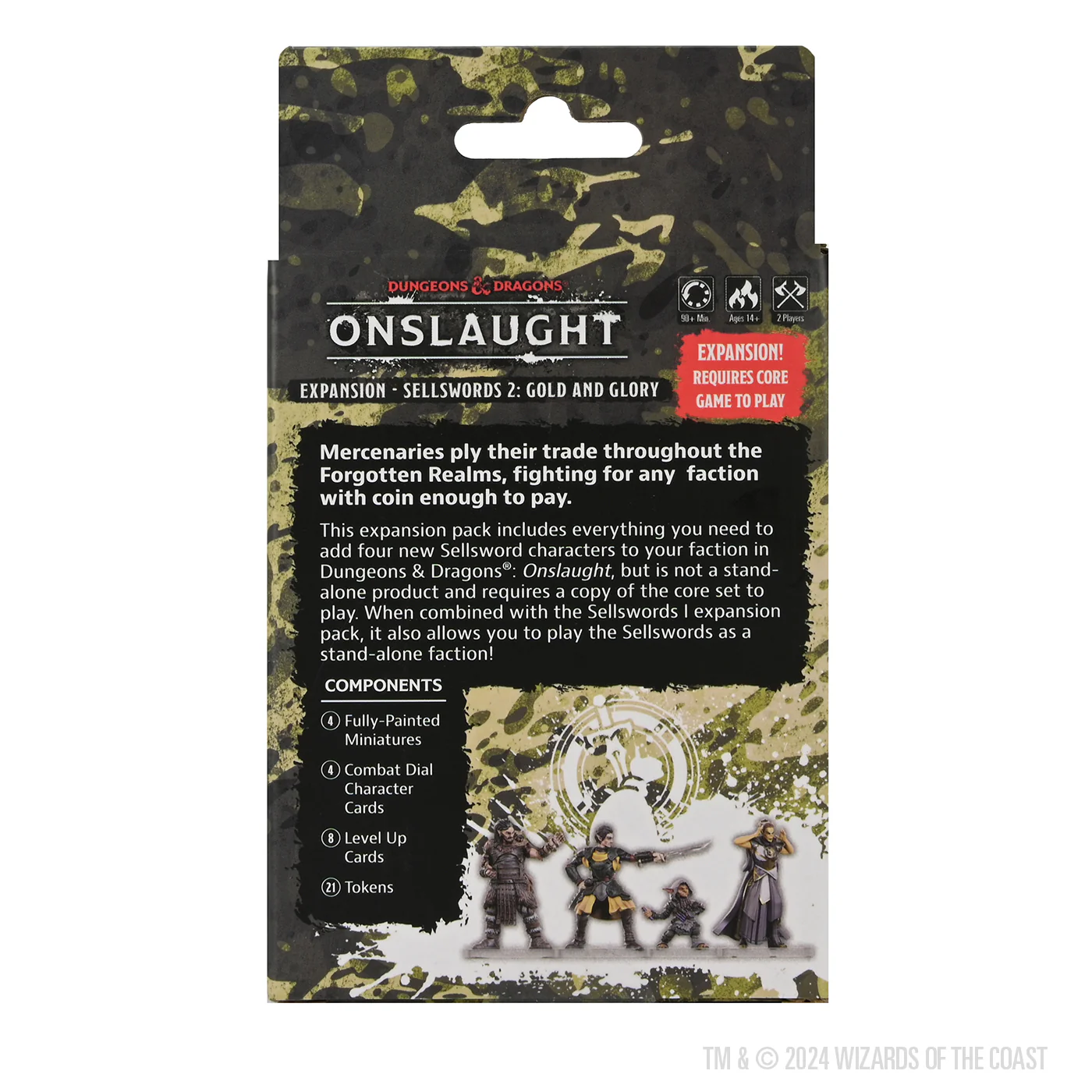 Dungeons & Dragons Onslaught: Expansion - Sellswords 2 - Gold and Glory - Image 5