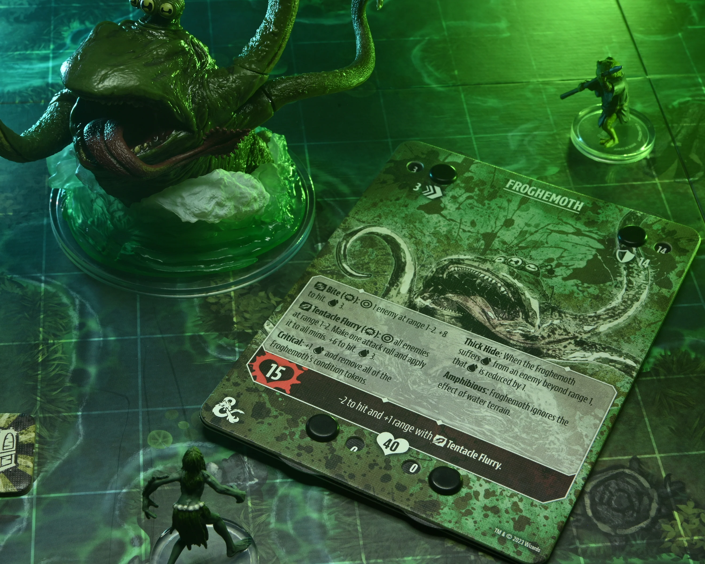 Dungeons & Dragons Onslaught: Nightmare of the Frogmire Coven - Maps & Monsters Expansion - Image 16