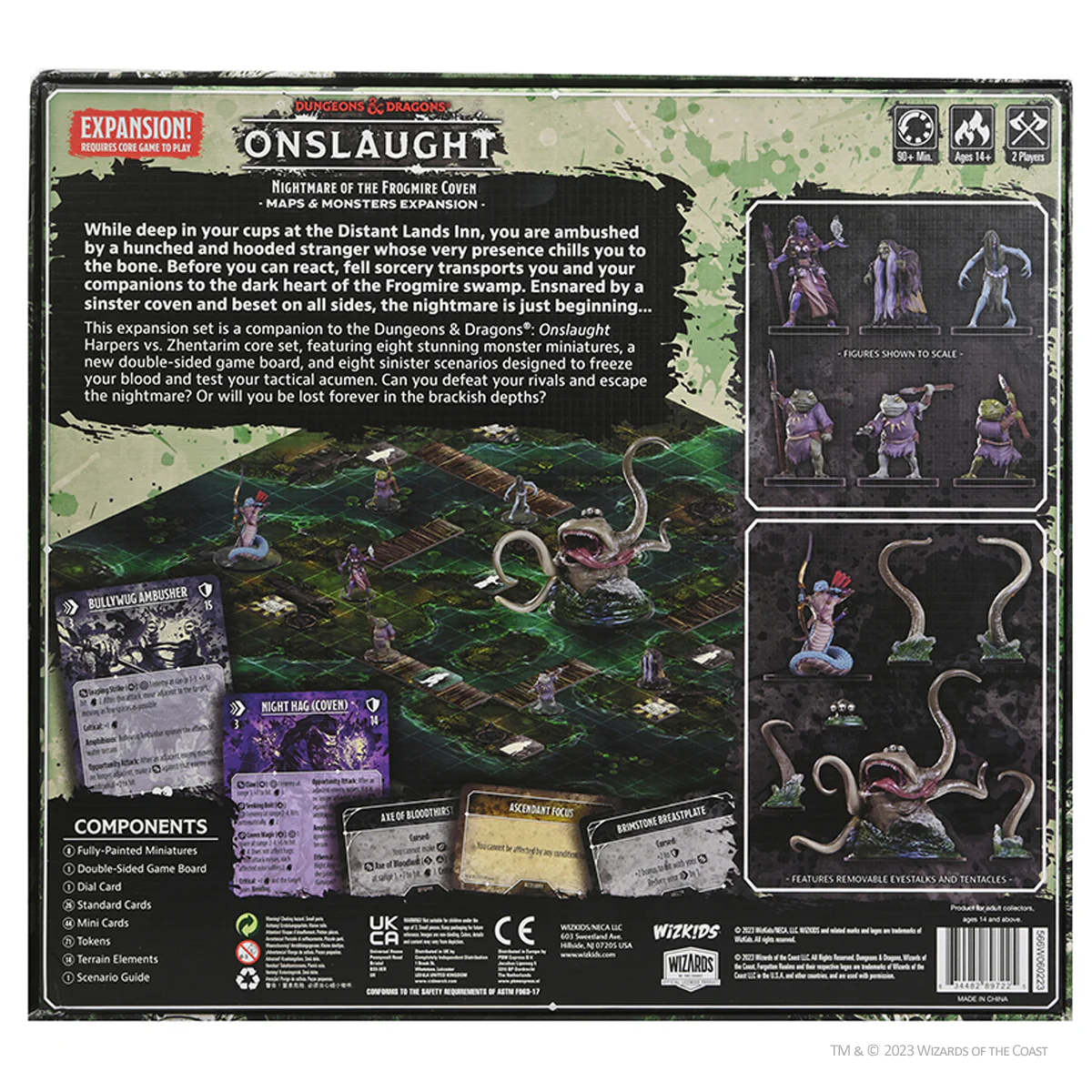 Dungeons & Dragons Onslaught: Nightmare of the Frogmire Coven - Maps & Monsters Expansion - Image 2