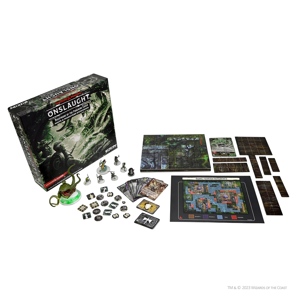 Dungeons & Dragons Onslaught: Nightmare of the Frogmire Coven - Maps & Monsters Expansion - Image 4