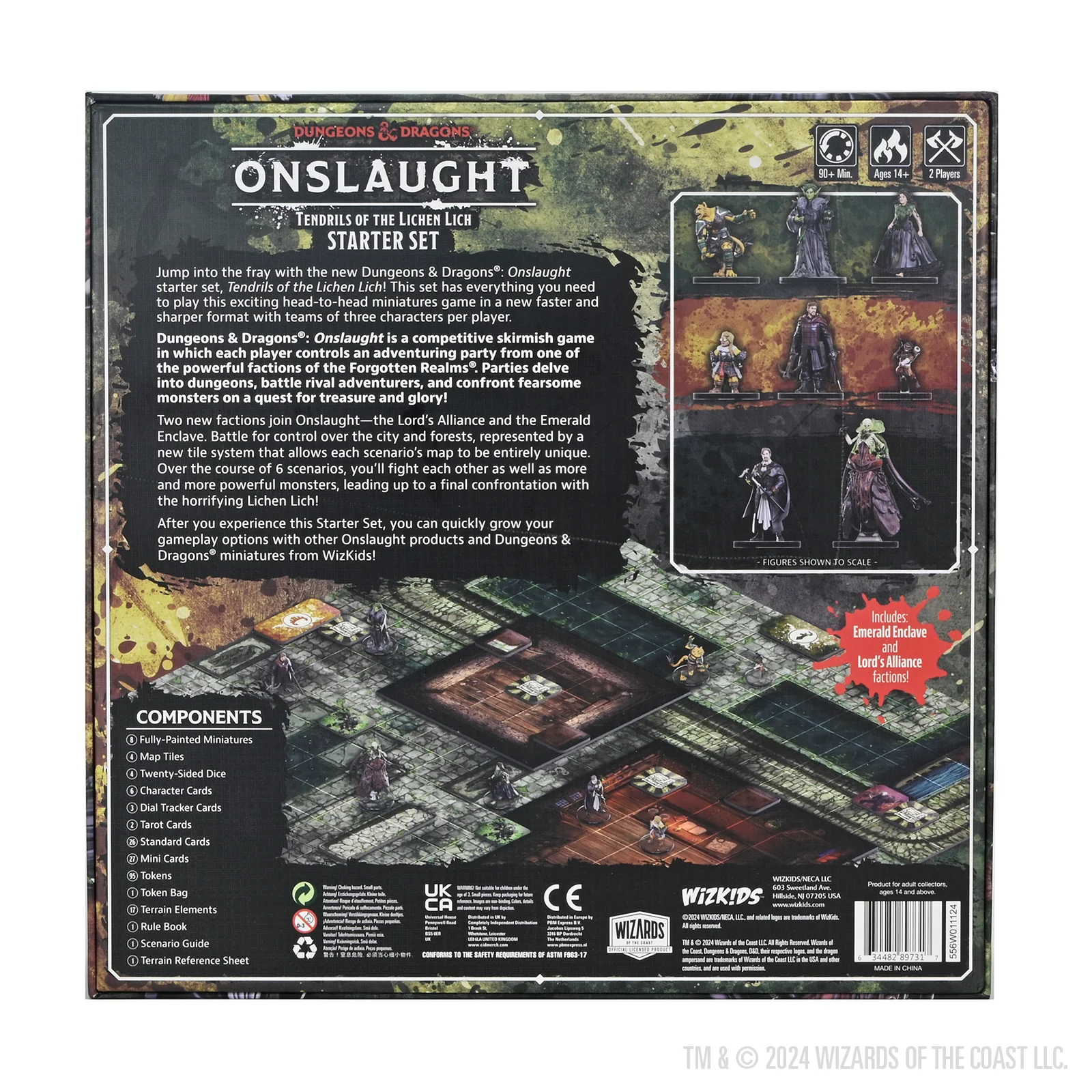 Dungeons & Dragons Onslaught: Tendrils of the Lichen Lich Starter Set - Image 2