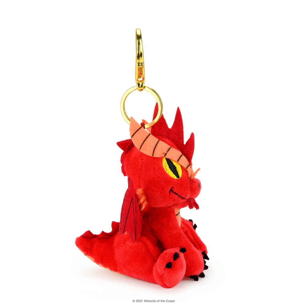 Dungeons & Dragons: Plush Charm - Red Dragon by Kidrobot - Image 2
