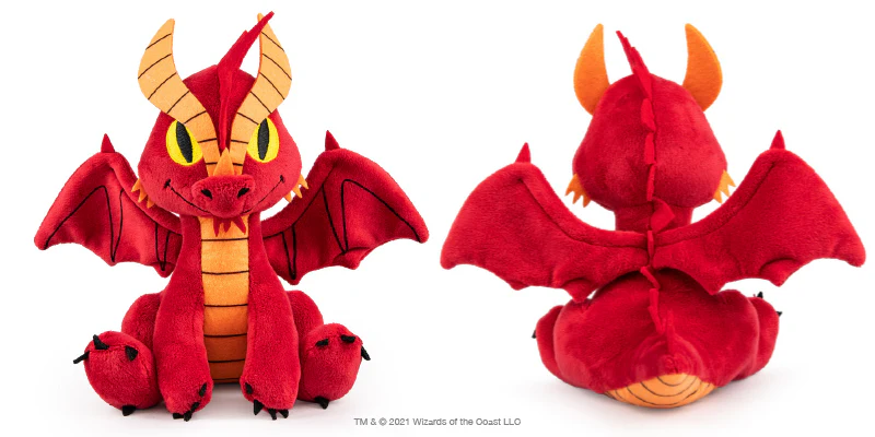 Dungeons & Dragons: Red Dragon Phunny Plush by Kidrobot - Image 7