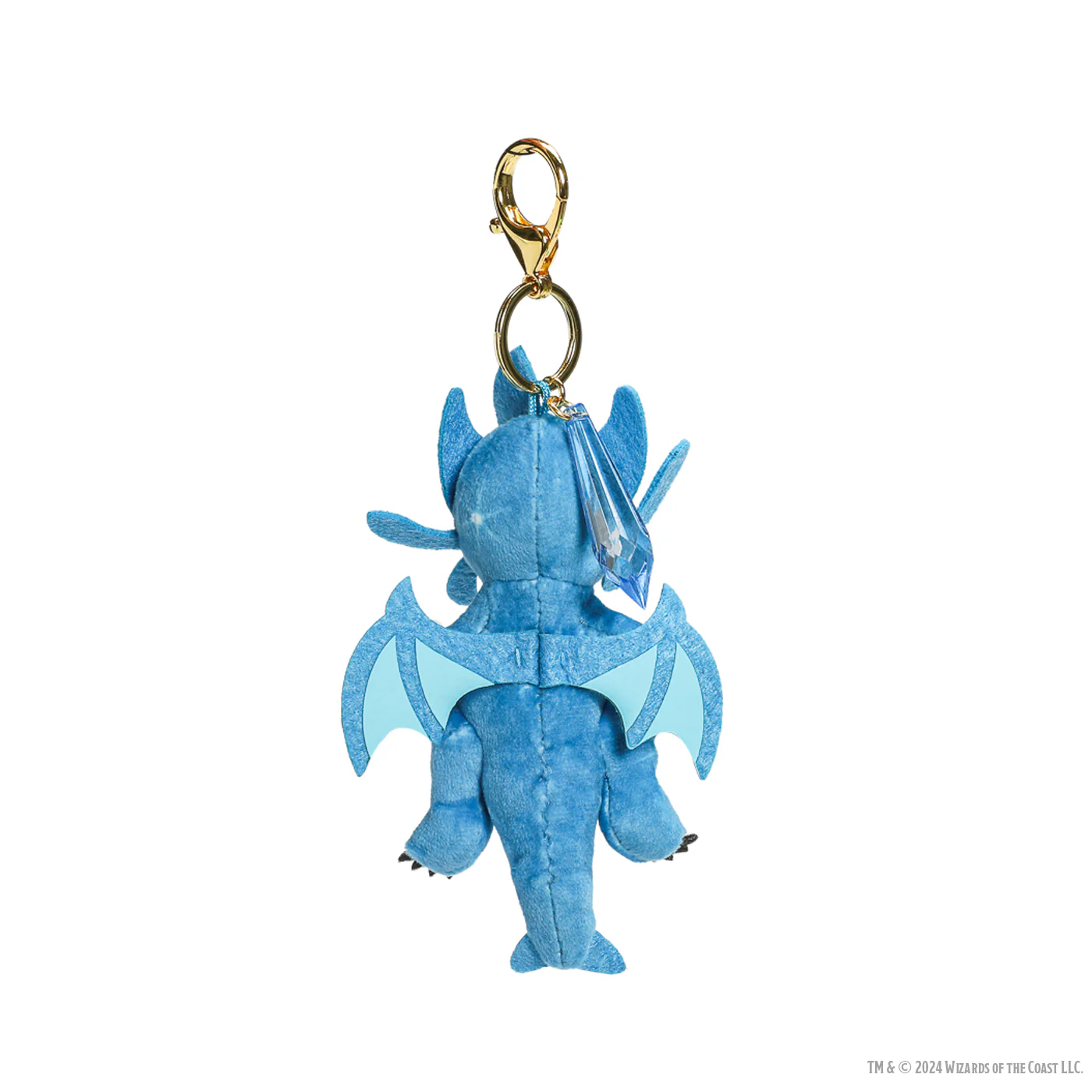Dungeons & Dragons: 50th Anniversary Sapphire Wyrmling Plush Charm by Kidrobot - Image 2