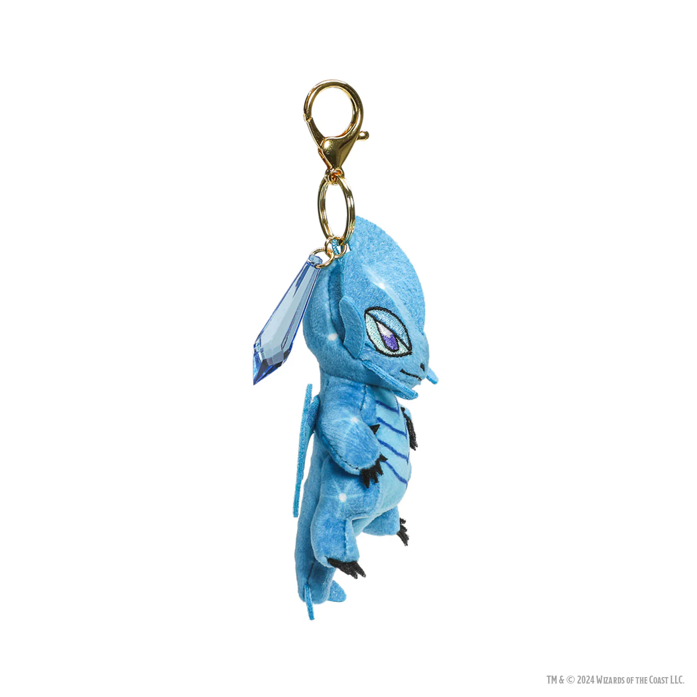 Dungeons & Dragons: 50th Anniversary Sapphire Wyrmling Plush Charm by Kidrobot - Image 3