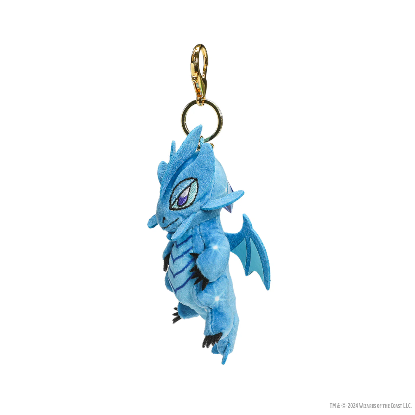 Dungeons & Dragons: 50th Anniversary Sapphire Wyrmling Plush Charm by Kidrobot - Image 4