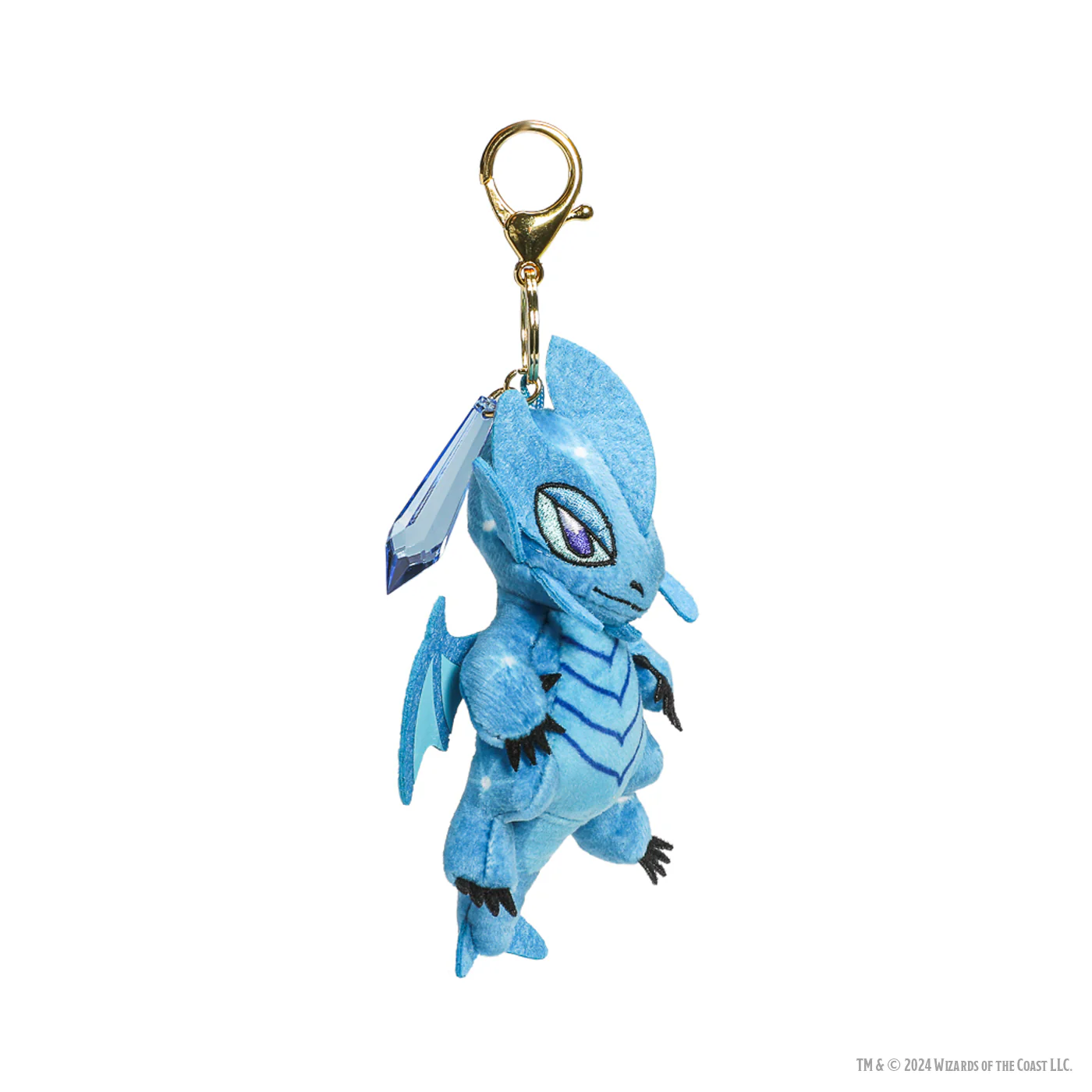 Dungeons & Dragons: 50th Anniversary Sapphire Wyrmling Plush Charm by Kidrobot - Image 5