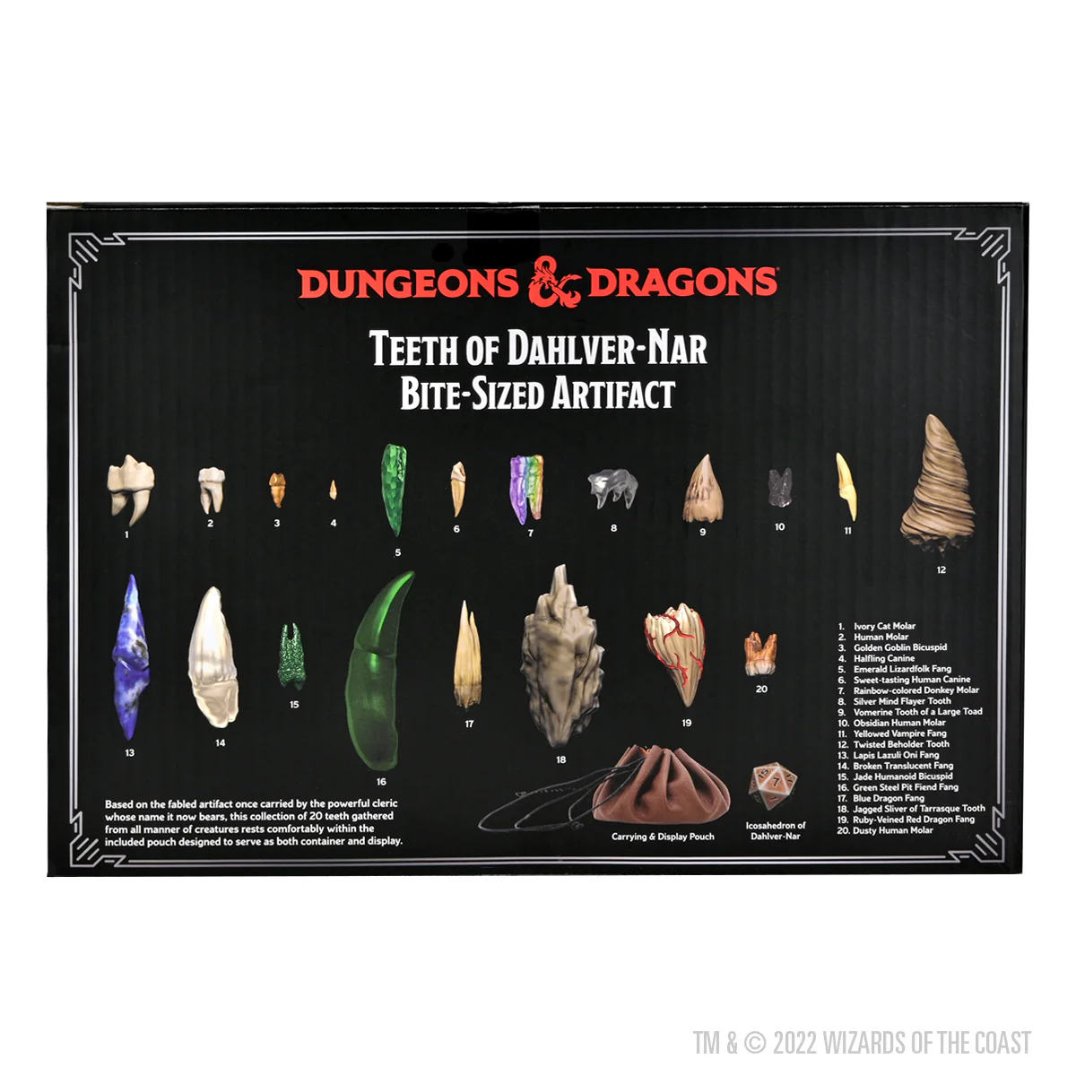D&D Replicas of the Realms: Teeth of Dahlver-Nar Artifact - Image 3