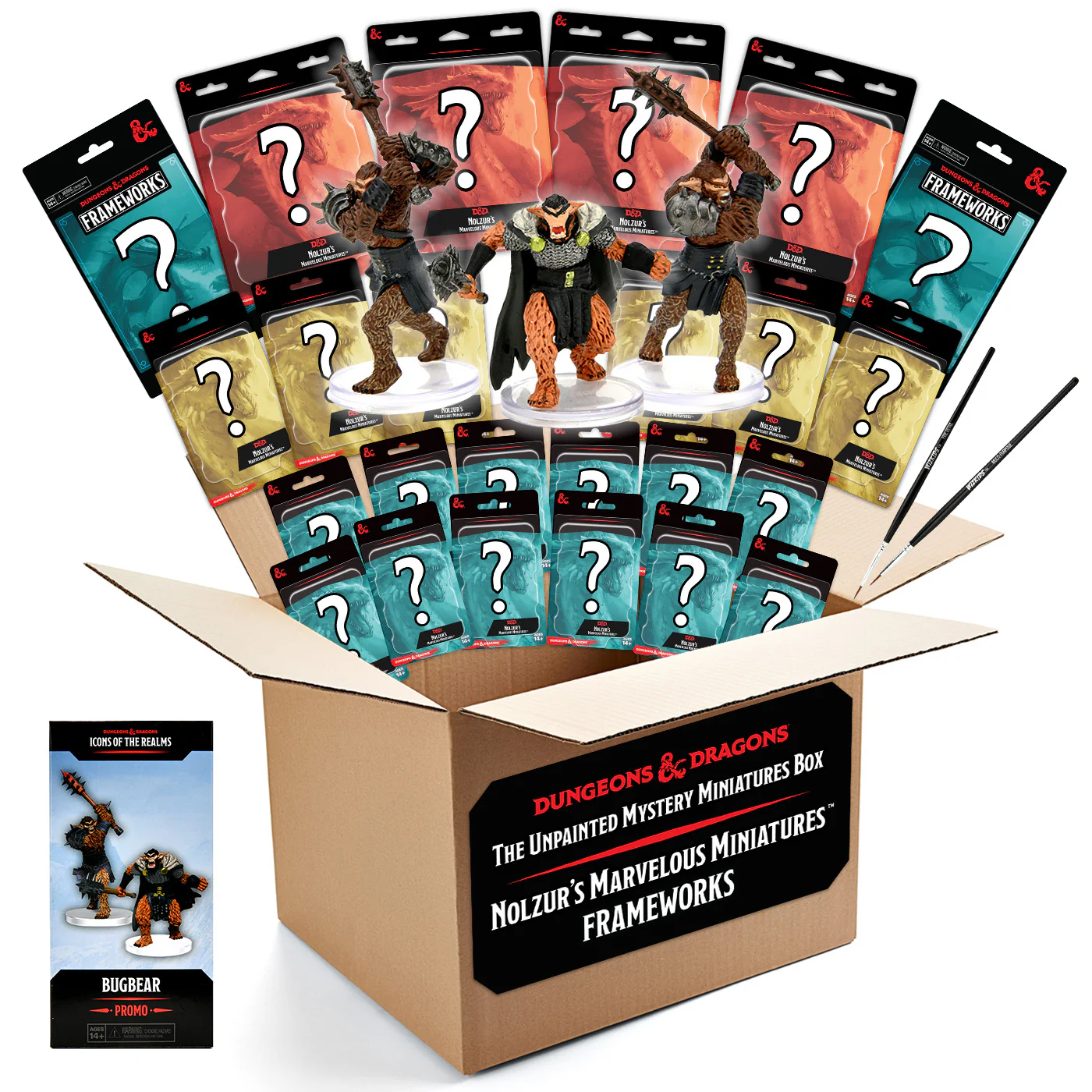 Dungeons & Dragons - The Unpainted Mystery Miniatures Box - Image 2