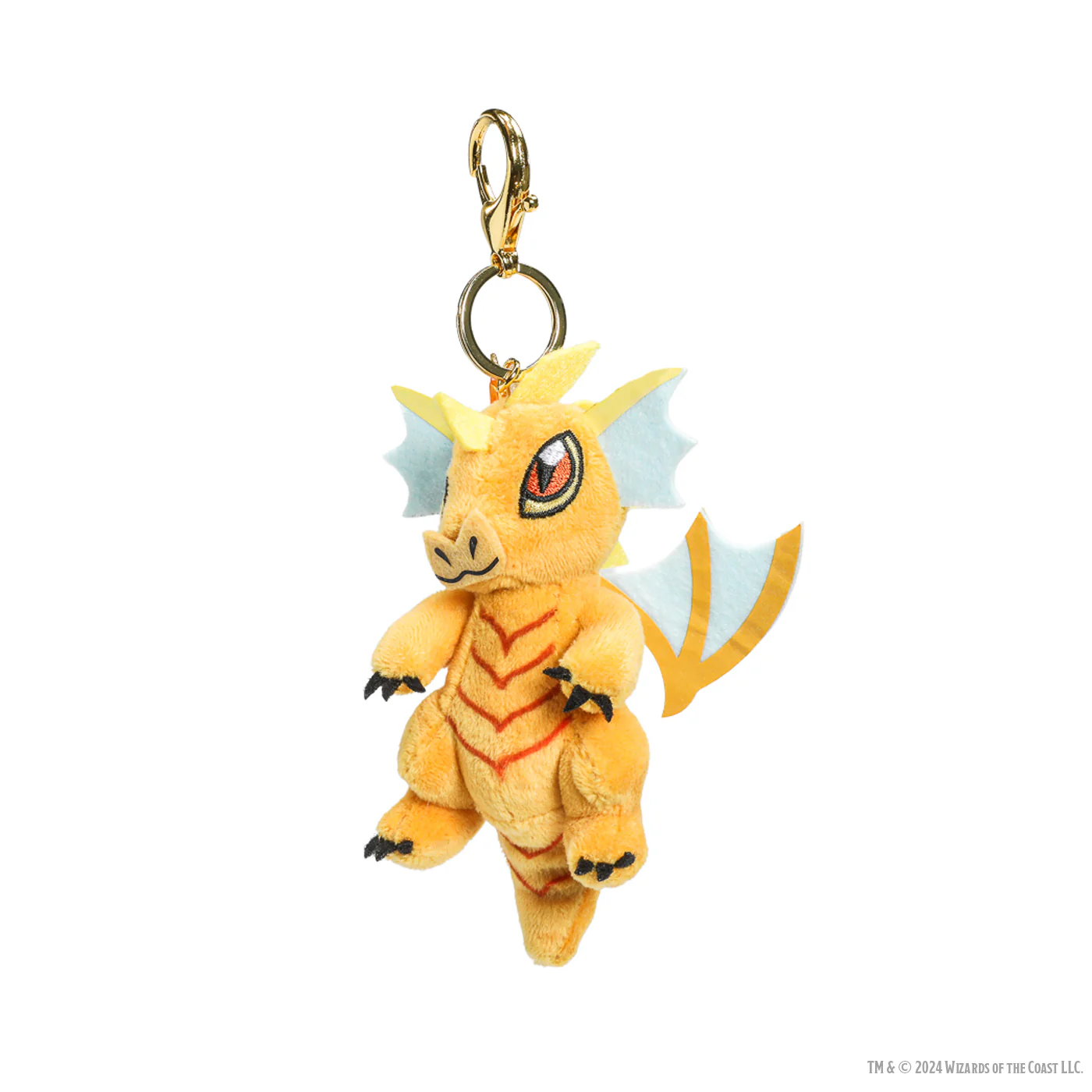 Dungeons & Dragons: 50th Anniversary Topaz Wyrmling Plush Charm by Kidrobot - Image 3