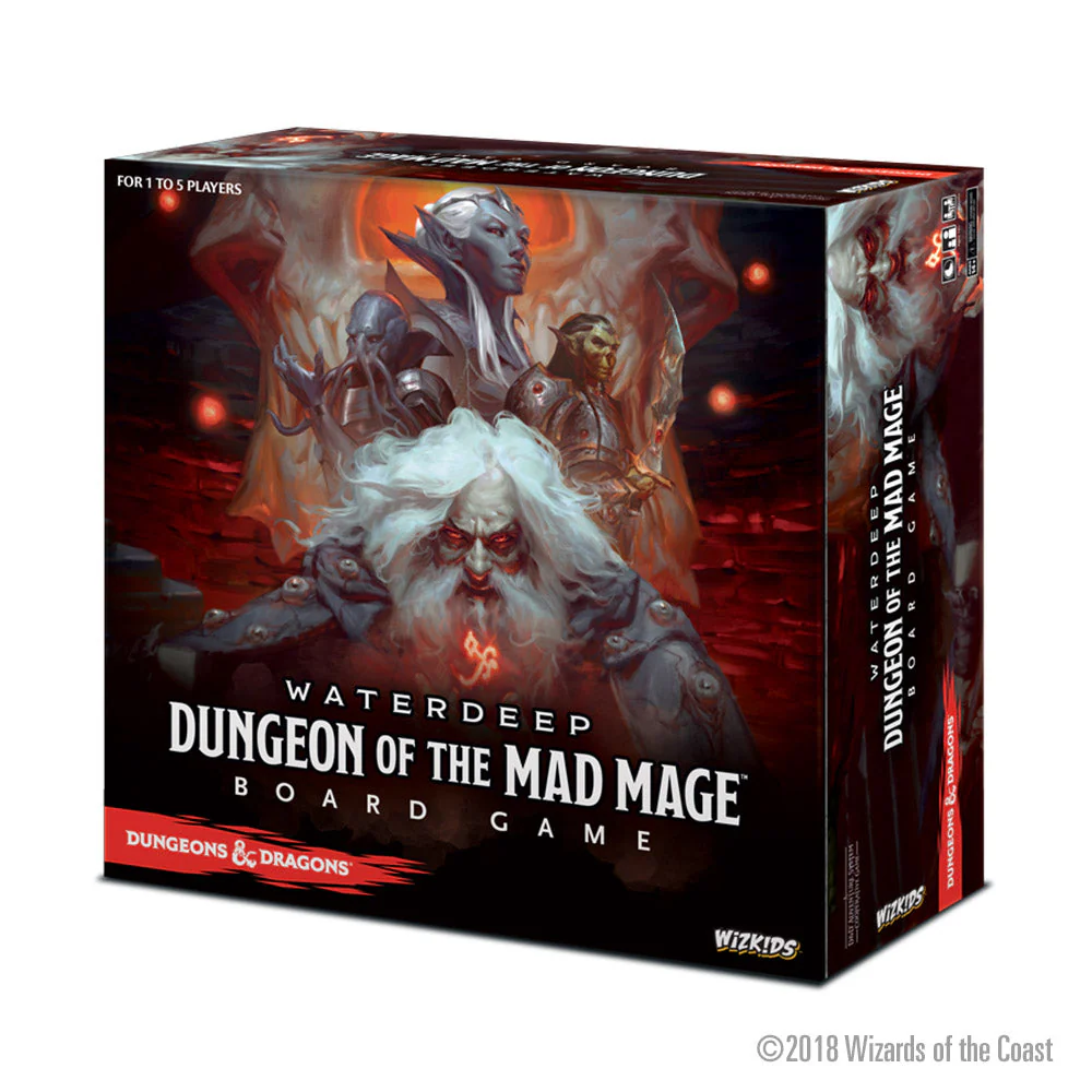 Dungeons & Dragons: Waterdeep: Dungeon of The Mad Mage Adventure System Board Game - Standard Edition - Image 2