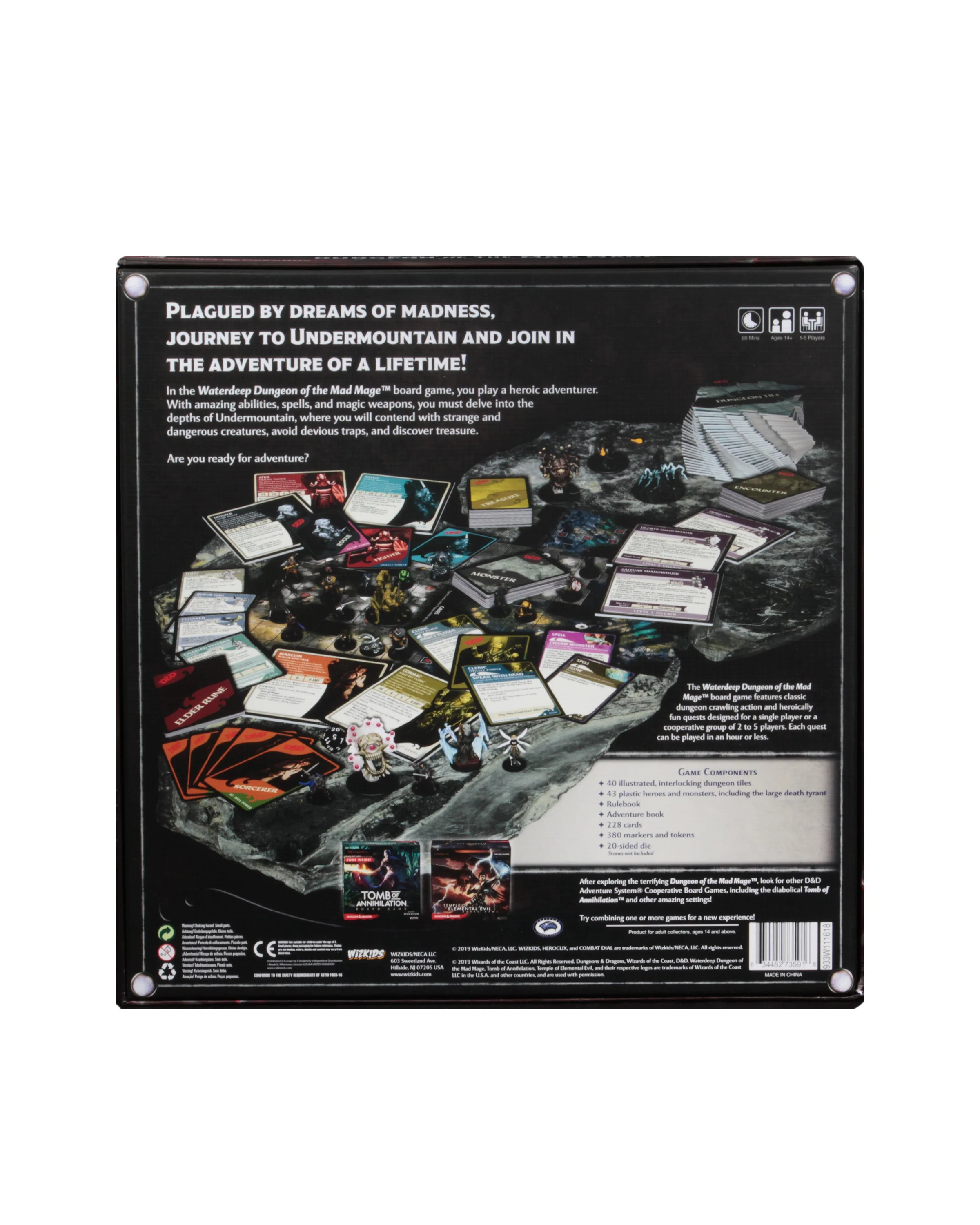 Dungeons & Dragons: Waterdeep: Dungeon of The Mad Mage Adventure System Board Game - Standard Edition - Image 3