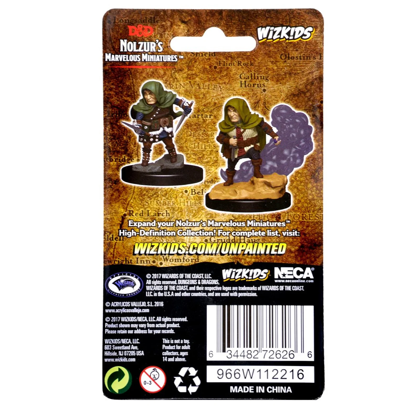 D&D Nolzur’s Marvelous Miniatures: Halfling Male Rogue - Image 2