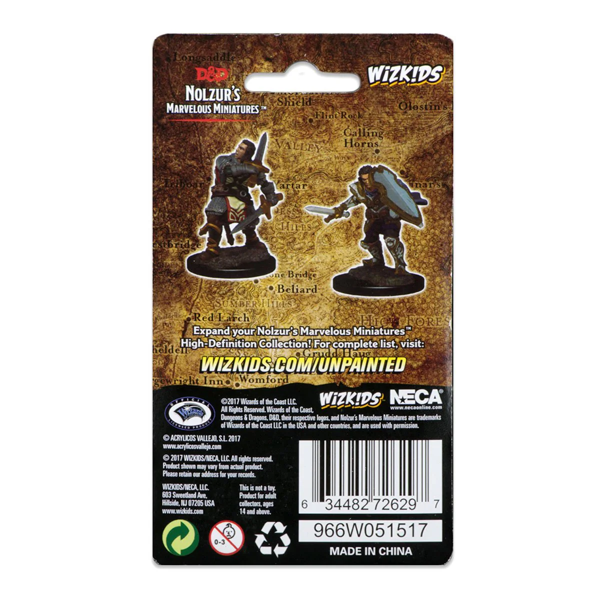 D&D Nolzur’s Marvelous Miniatures: Human Male Paladin - Image 2