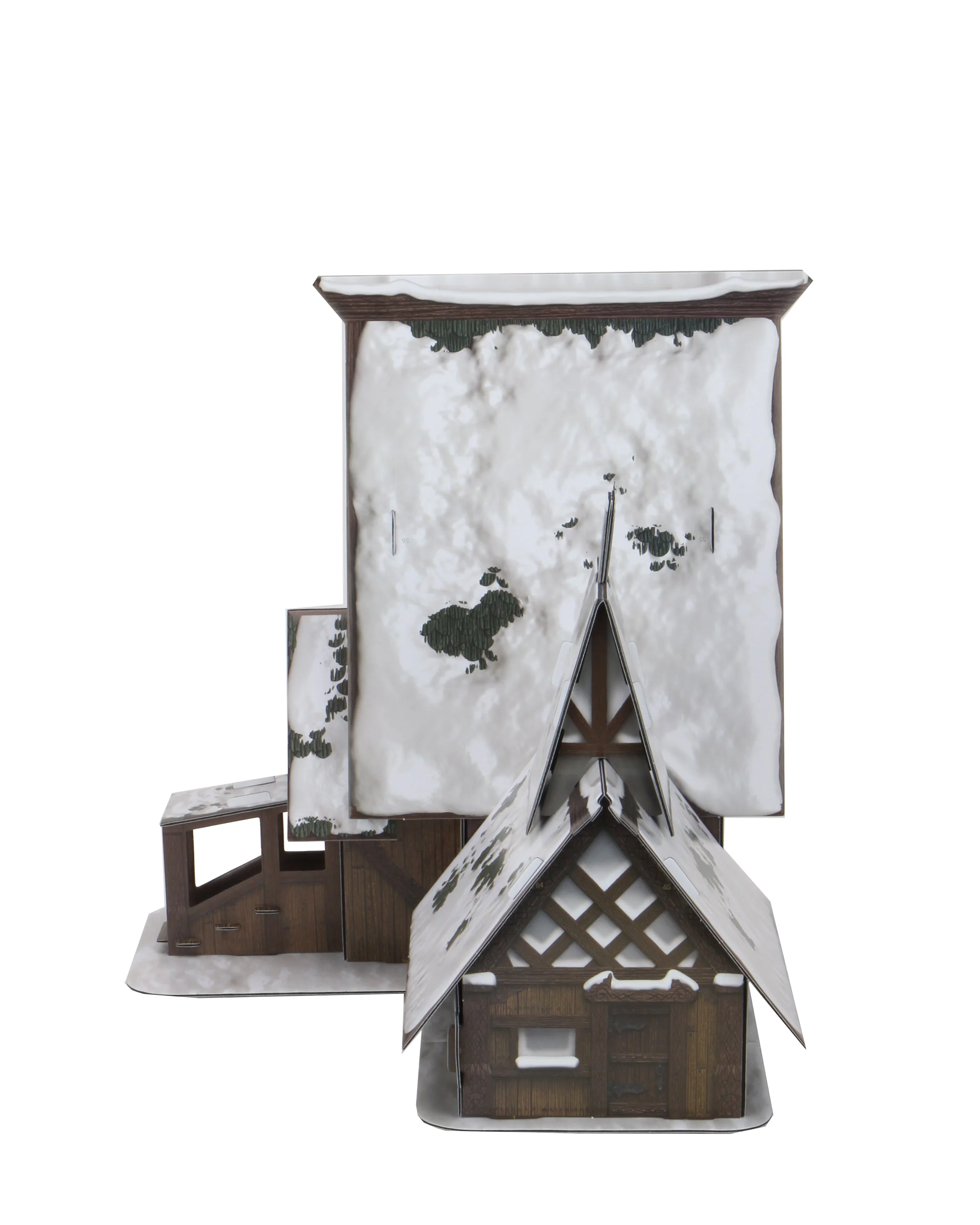 D&D Icons of the Realms: Icewind Dale: Rime of the Frostmaiden - The Lodge Papercraft Set - Image 4