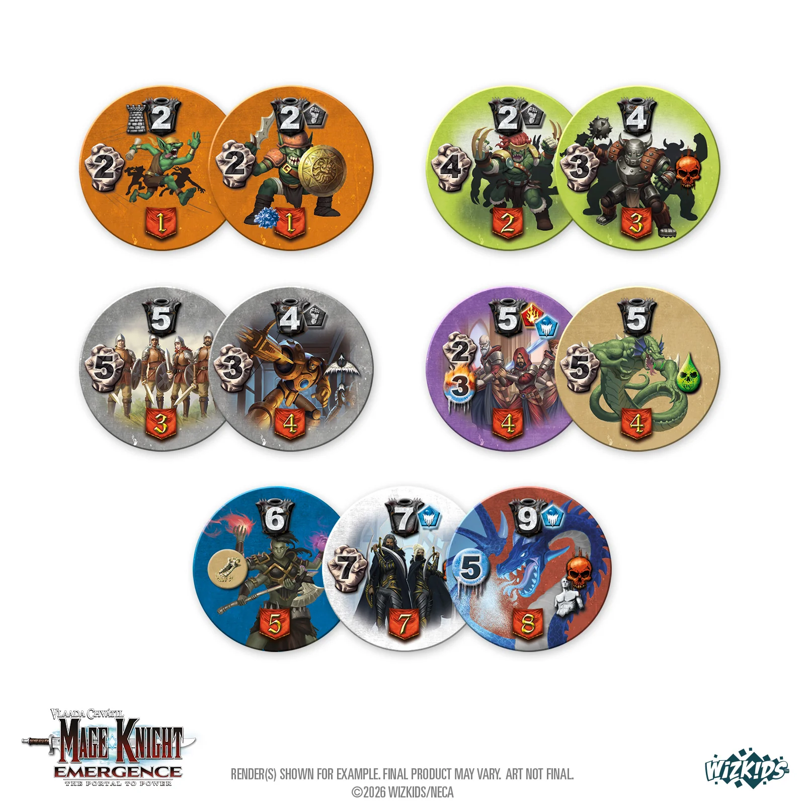PRE-ORDER - Mage Knight: Emergence - The Portal to Power - Image 4