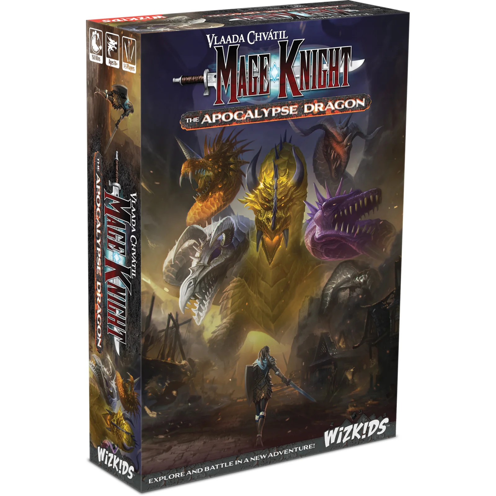 BACK-ORDER - Mage Knight: The Apocalypse Dragon - Expansion Set - Image 3