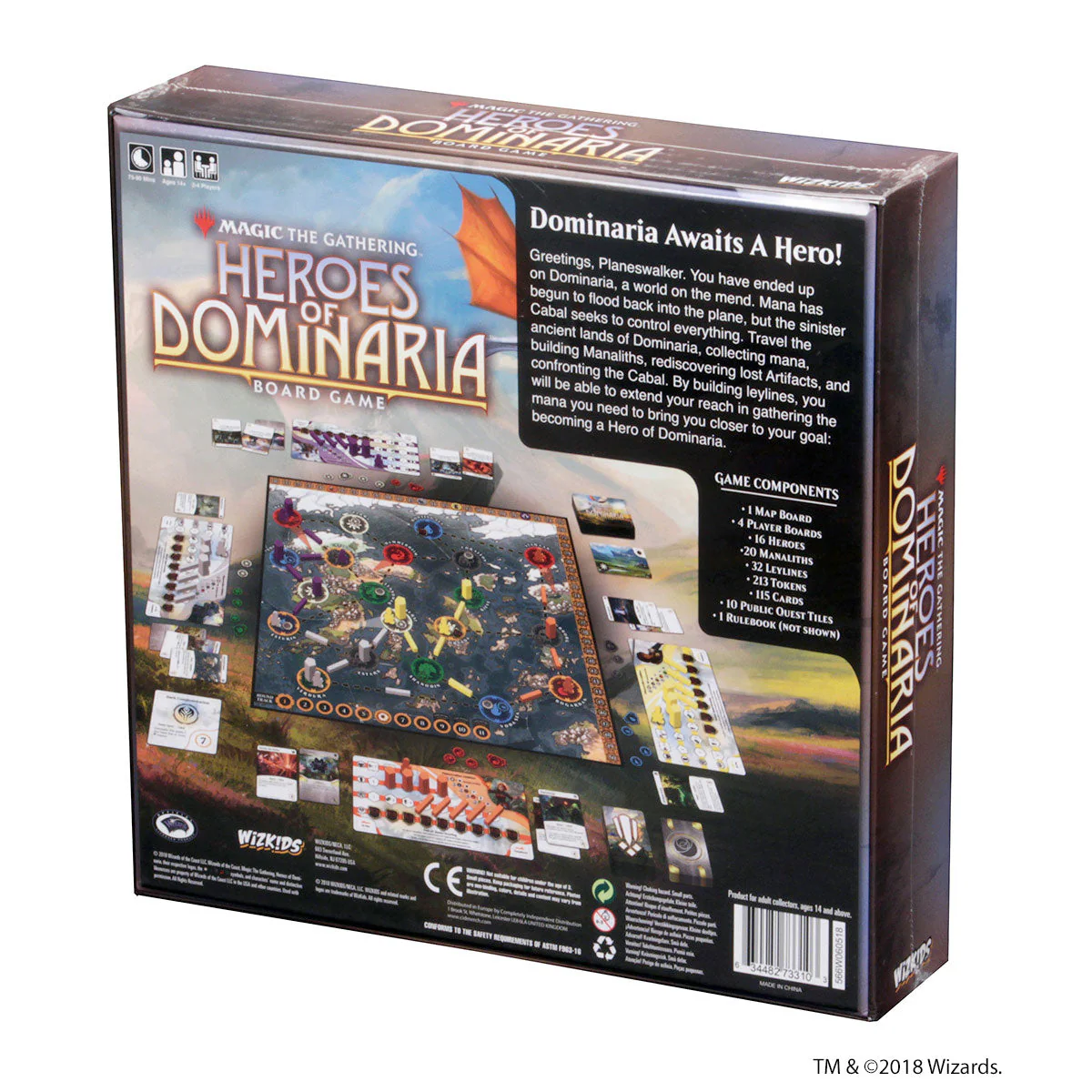 Magic: The Gathering: Heroes of Dominaria Board Game Standard Edition - Image 2