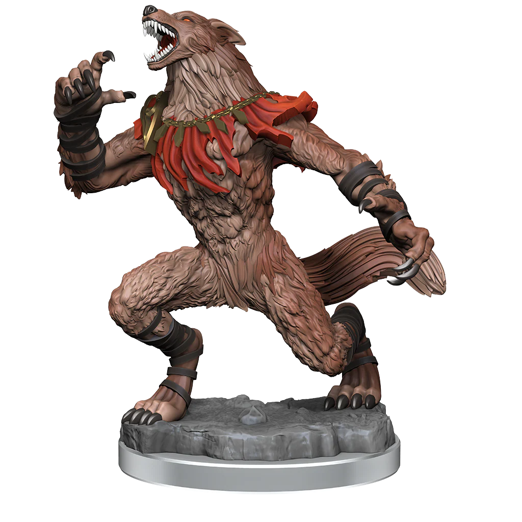 Magic: The Gathering Unpainted Miniatures - Arlinn Kord & Tovolar - Image 2