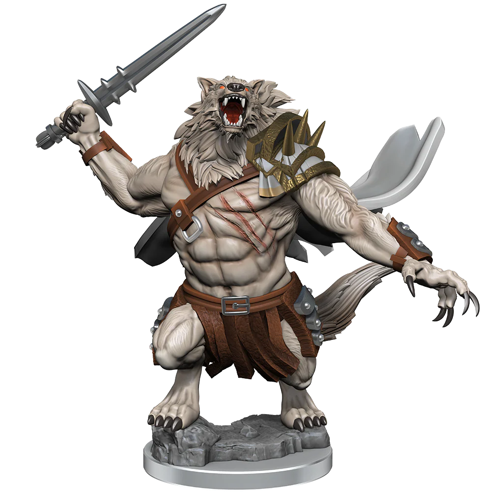 Magic: The Gathering Unpainted Miniatures - Arlinn Kord & Tovolar - Image 4