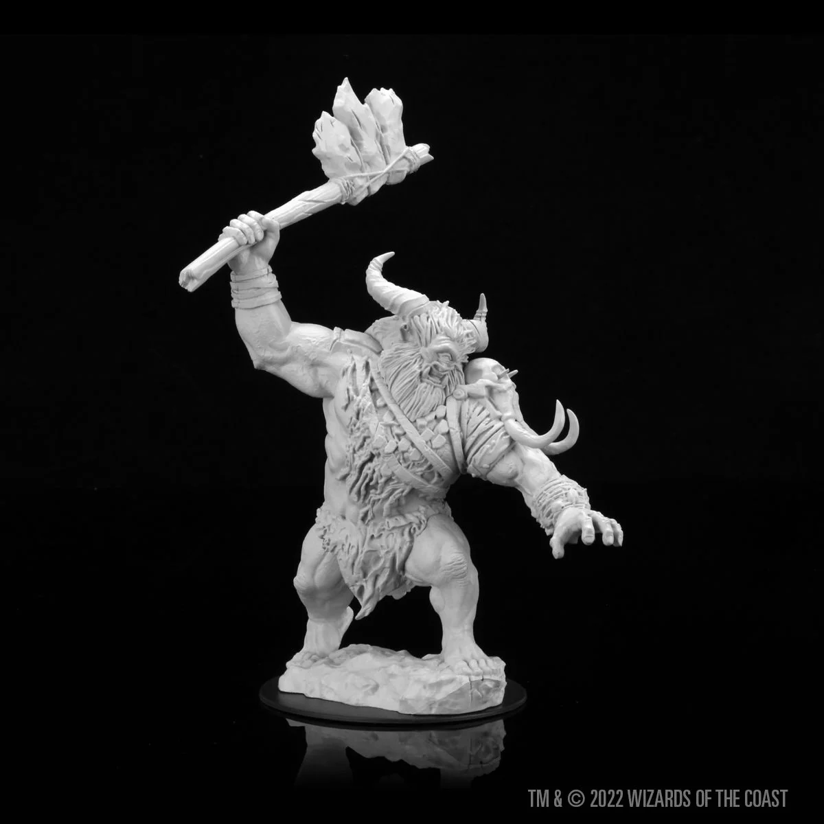 Magic: the Gathering Unpainted Miniatures: Borborygmos (Cyclops) - Image 2