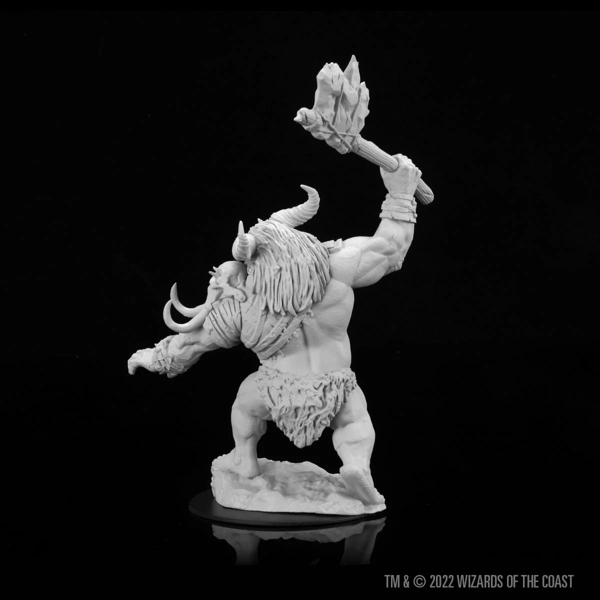 Magic: the Gathering Unpainted Miniatures: Borborygmos (Cyclops) - Image 3