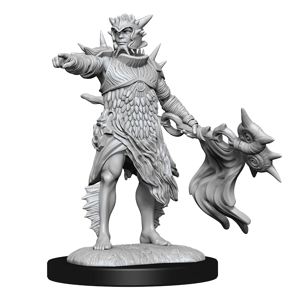 Magic: the Gathering Unpainted Miniatures - Coralhelm Commander & Halimar Wavewatch - Image 5