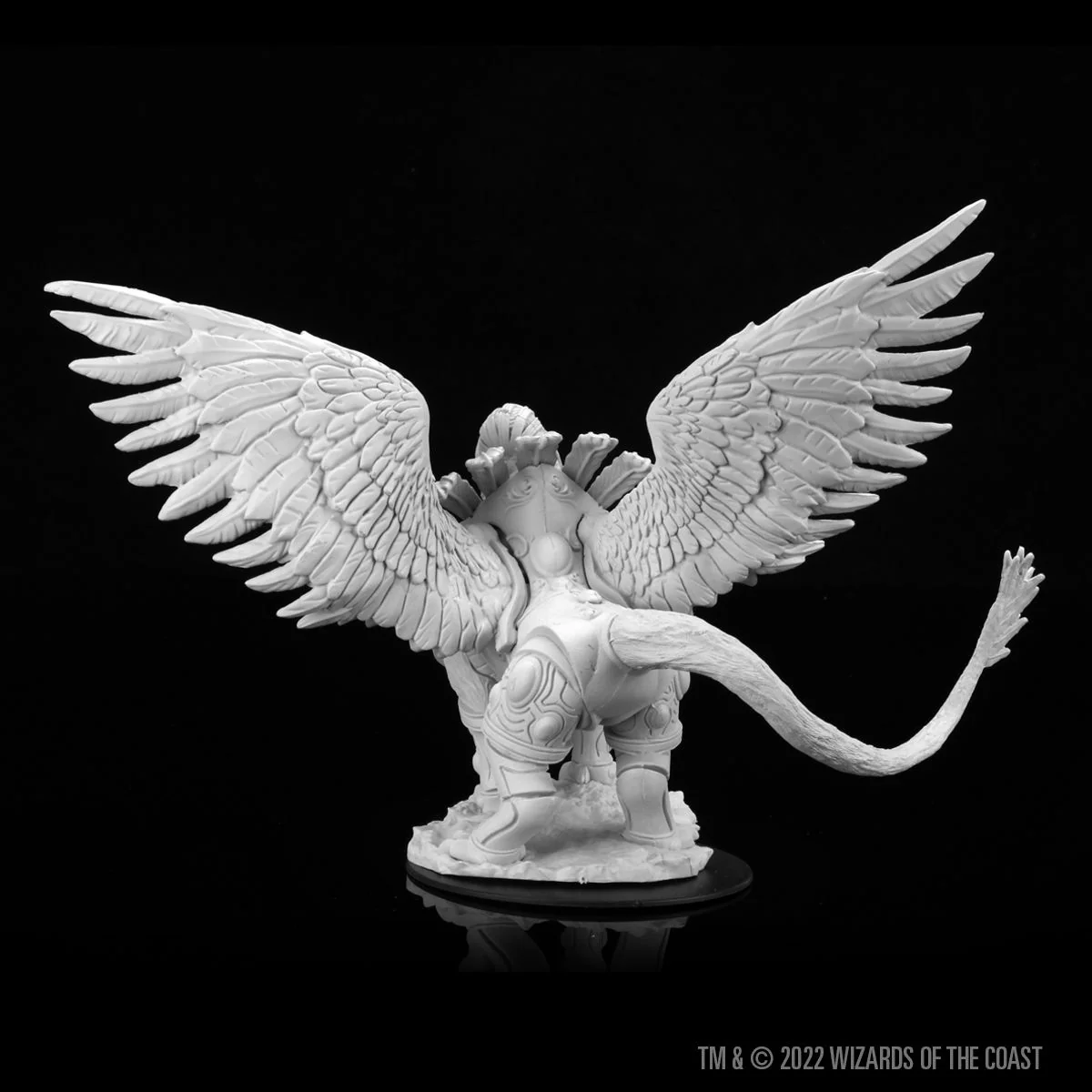 Magic: the Gathering Unpainted Miniatures: Isperia, Law Incarnate (Sphinx) - Image 3