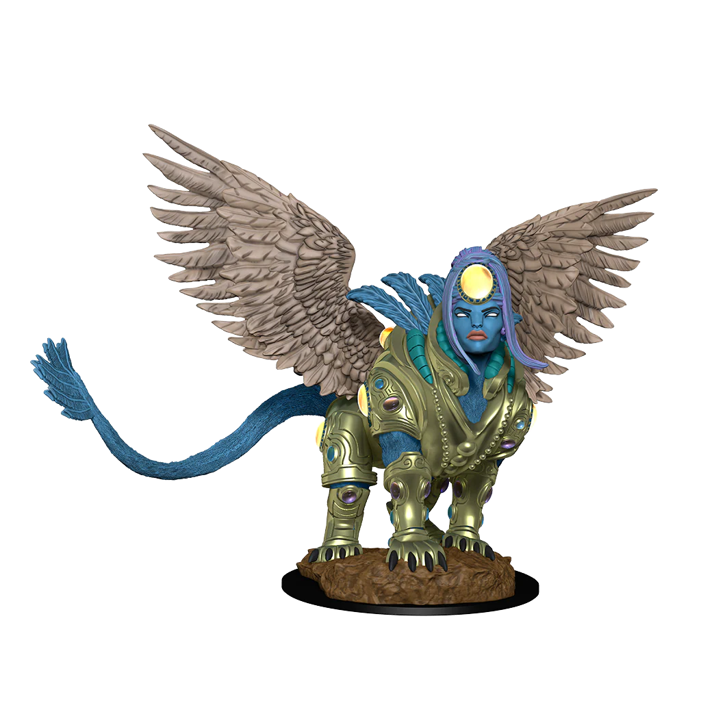 Magic: the Gathering Unpainted Miniatures: Isperia, Law Incarnate (Sphinx) - Image 5