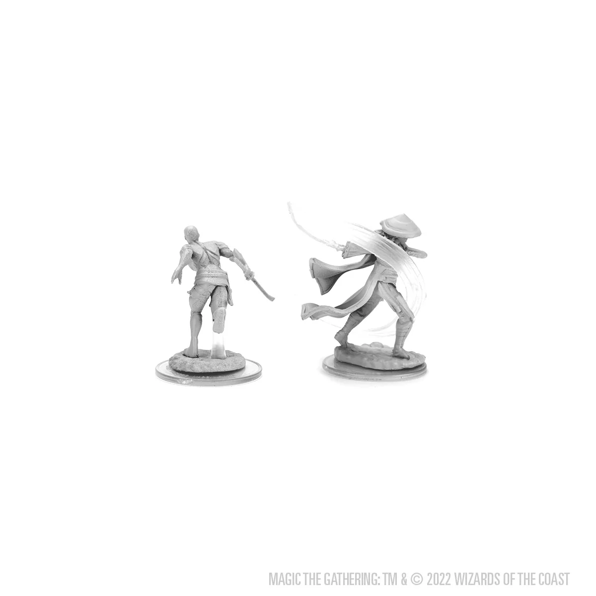 Magic: The Gathering Unpainted Miniatures - Kaito Shizuki & The Wanderer - Image 4